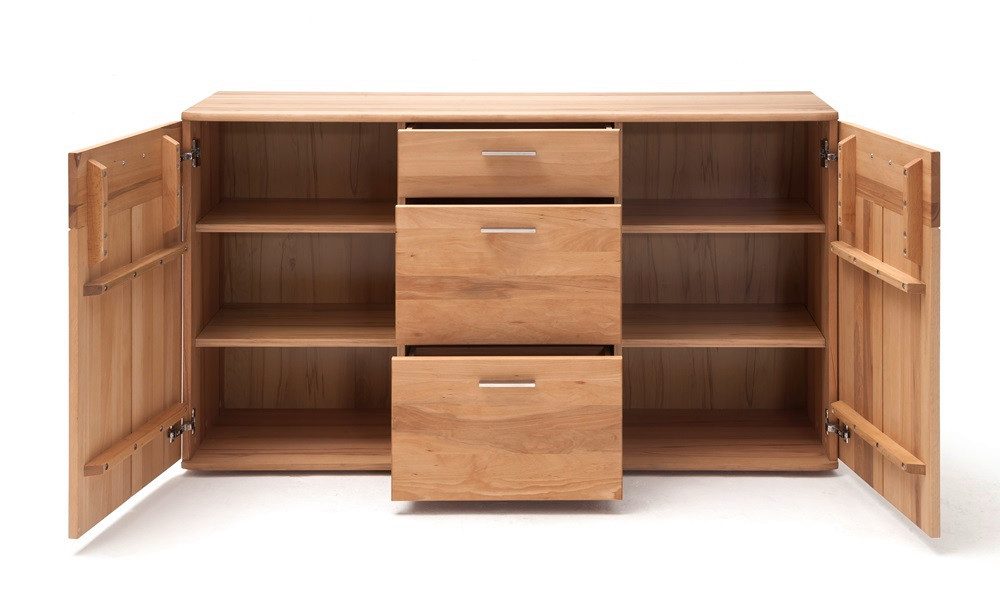 MCA furniture Sideboard Sideboard Vedura, Kernbuche massiv günstig online kaufen