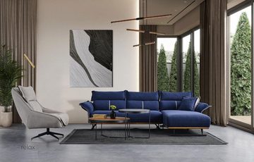 JVmoebel Sessel Drehbarer Sessel Luxus Ohrensessel Loft Möbel Design Sofa Couch