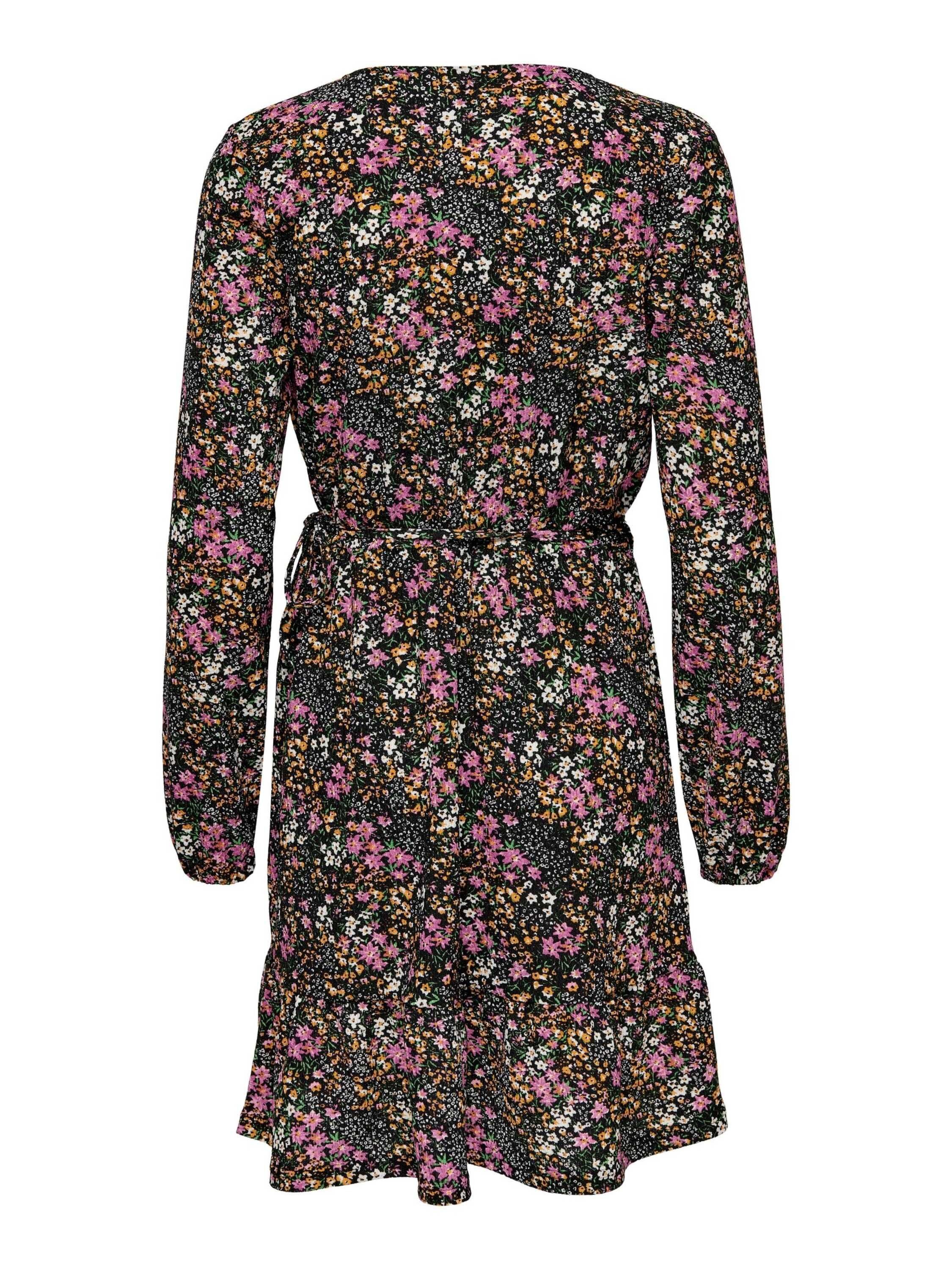 ONLY Jerseykleid Ova (1-tlg) Volant günstig online kaufen