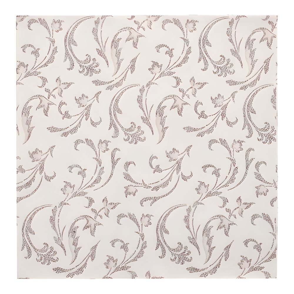 PAPSTAR Papierserviette 50 x ROYAL Collection 1/4-Falz 40 cm x 40 cm braun Damascato