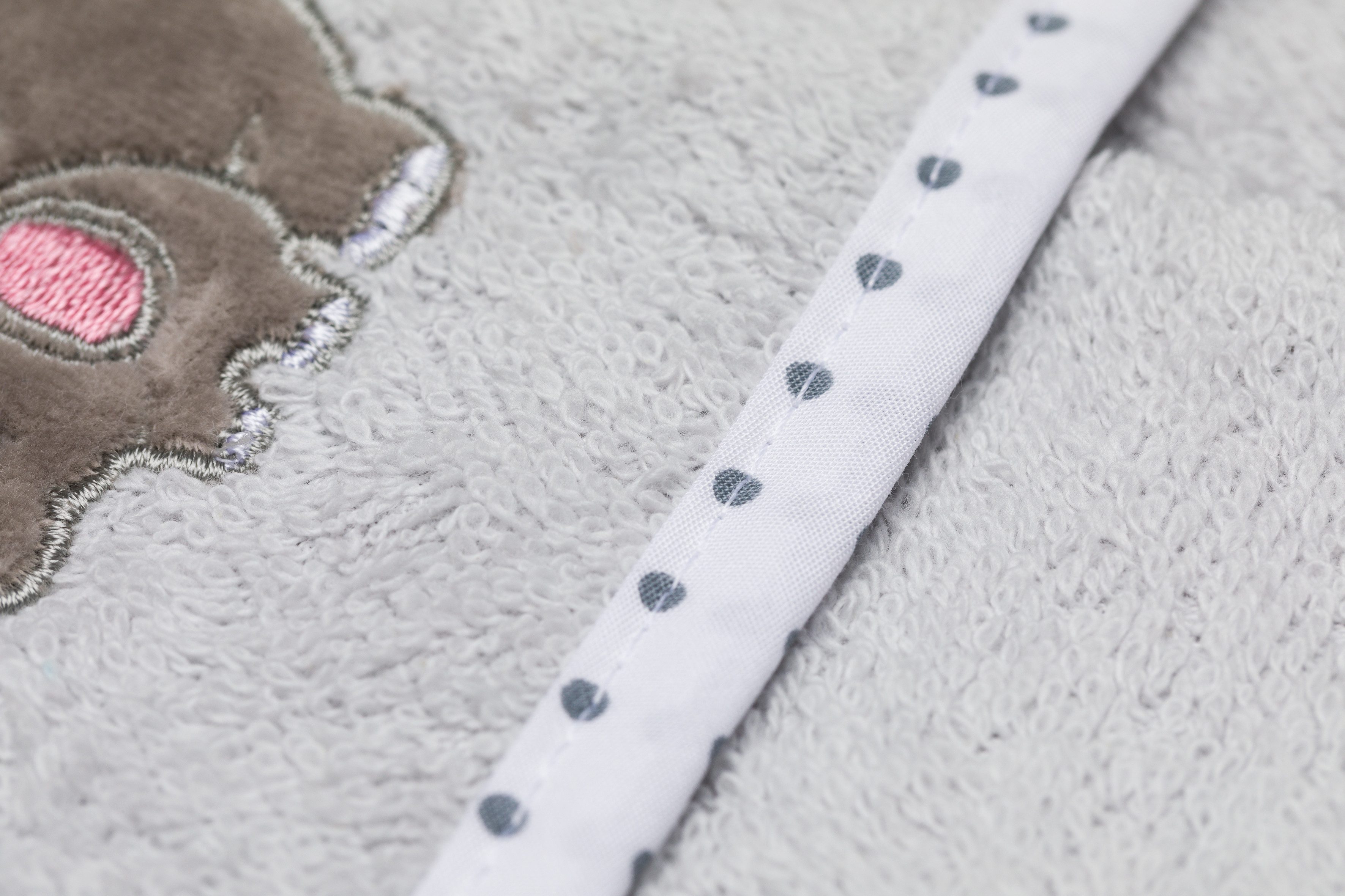 Fillikid Kapuzenhandtuch Kapuzenbadetuch mit Waschhandschuh, Frottee (1-St) – Bild 5 von 5
