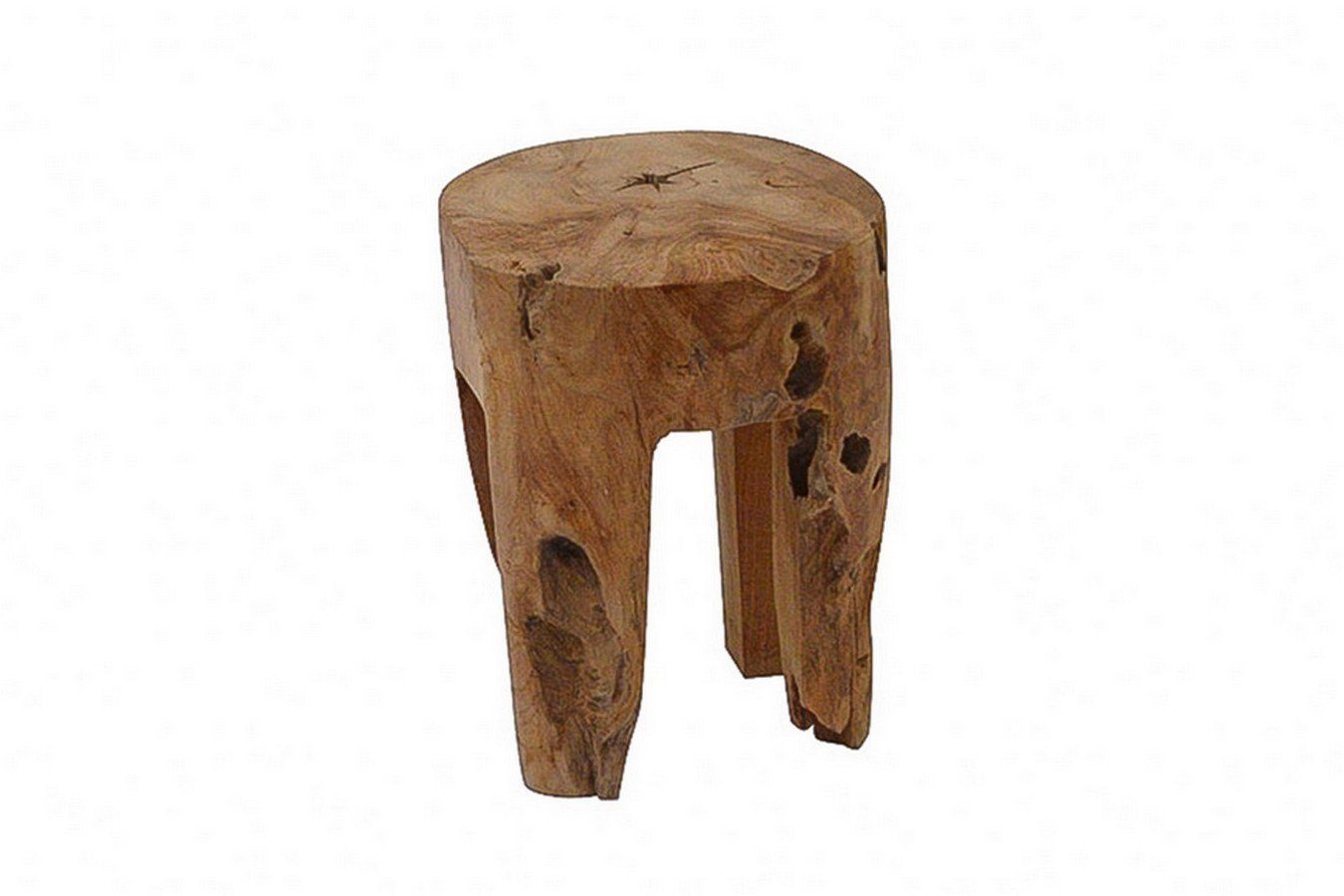 daslagerhaus living Bauernschrank Hocker Java Teakholz