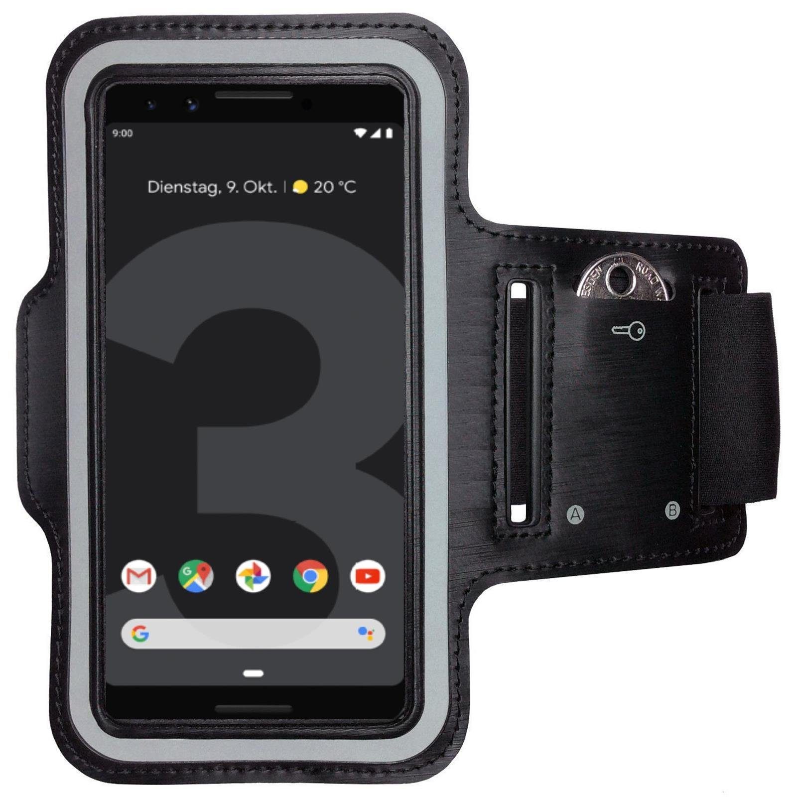 CoverKingz Handyhülle Google Pixel 3 Handy Armband Sportarmband Laufhülle Fitness Armtasche