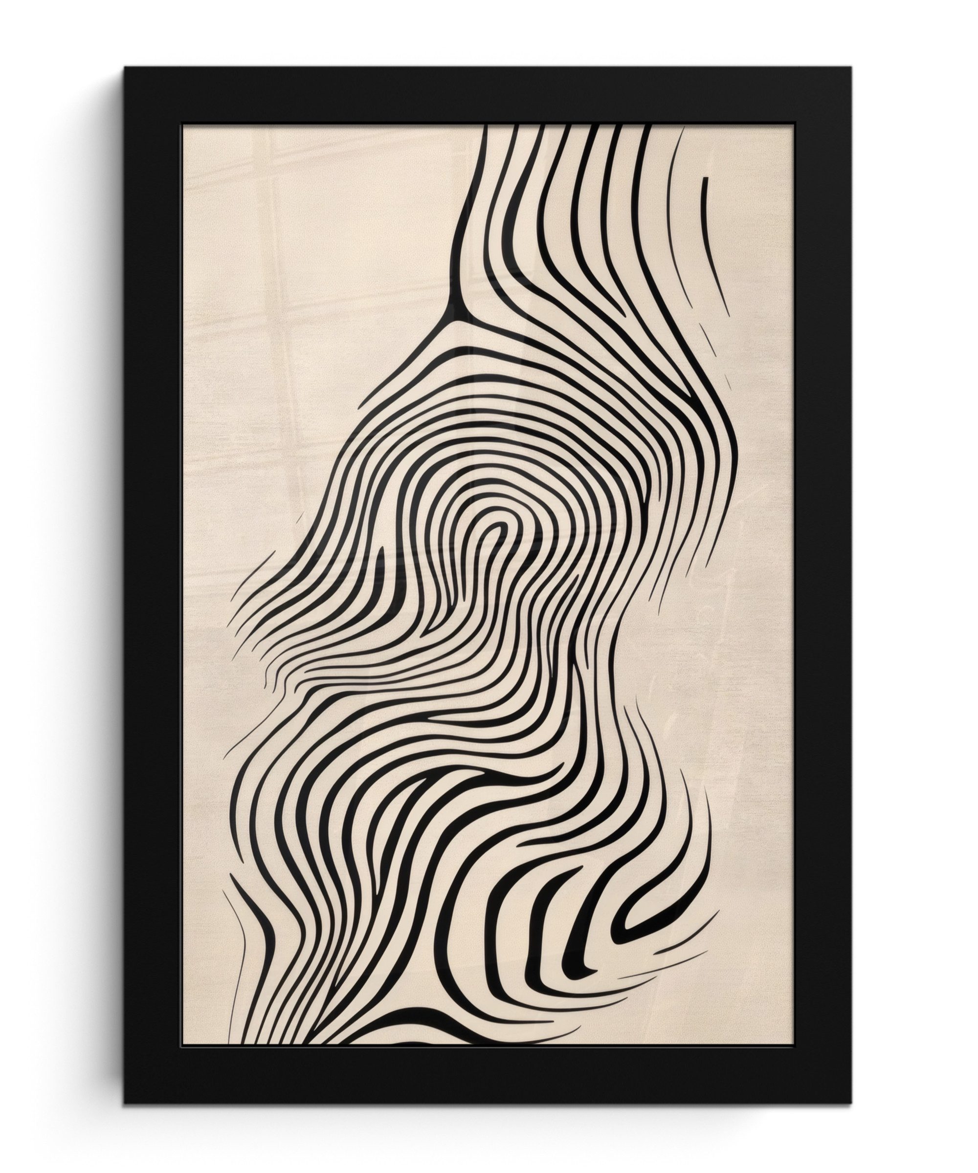 MuchoWow Poster Linien - Abstrakt - günstig online kaufen