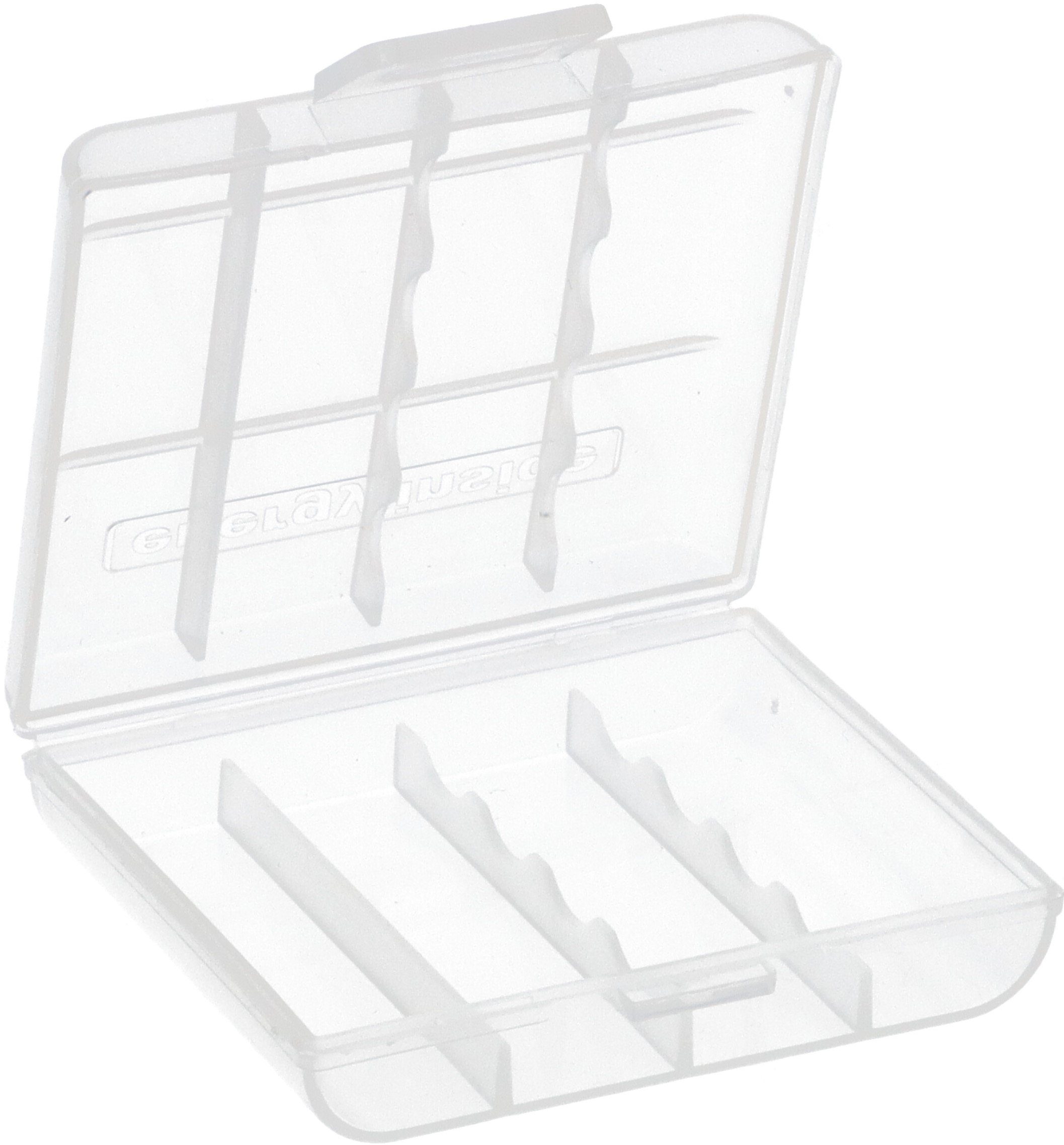 XCell Aufbewahrungsbox Akkubox für 4x AA oder 5x AAA Akkus Batterien Batterie