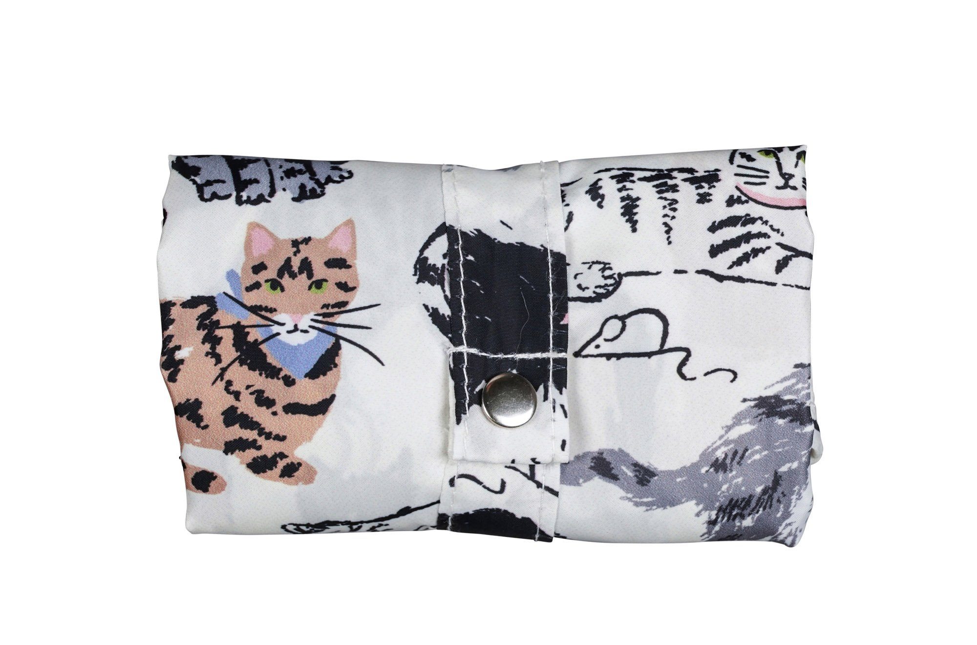 Ulster Weavers Einkaufsbeutel Feline Friends, faltbare Einkaufstasche incl. Tragegriffe ca.46x61cm Roll-up-Tasche – Bild 3 von 5