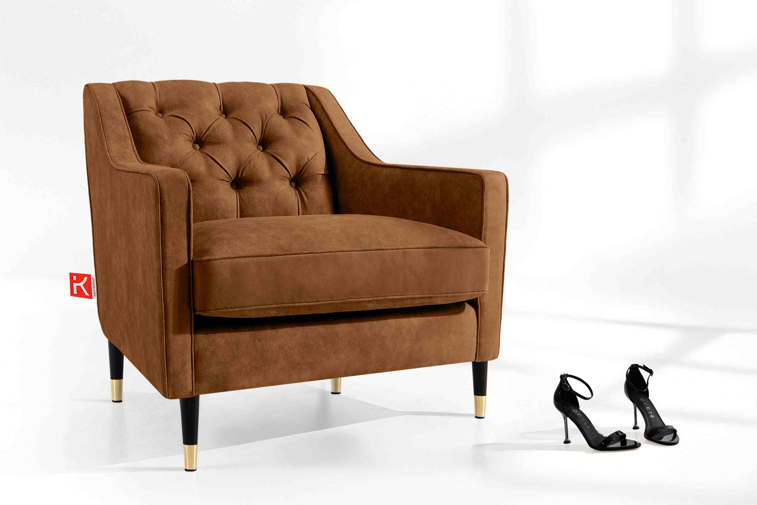 KONSIMO® Sessel NOMUS Sessel, Chesterfield Sessel, günstig online kaufen