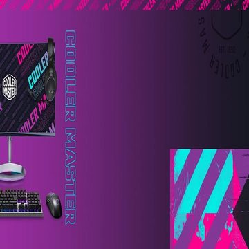 COOLER MASTER Devastator 3 Combo Membran Tastatur- und Maus-Set, mit 7 Farben LED-Beleuchtung, Dedizierte Multimedia-Tasten
