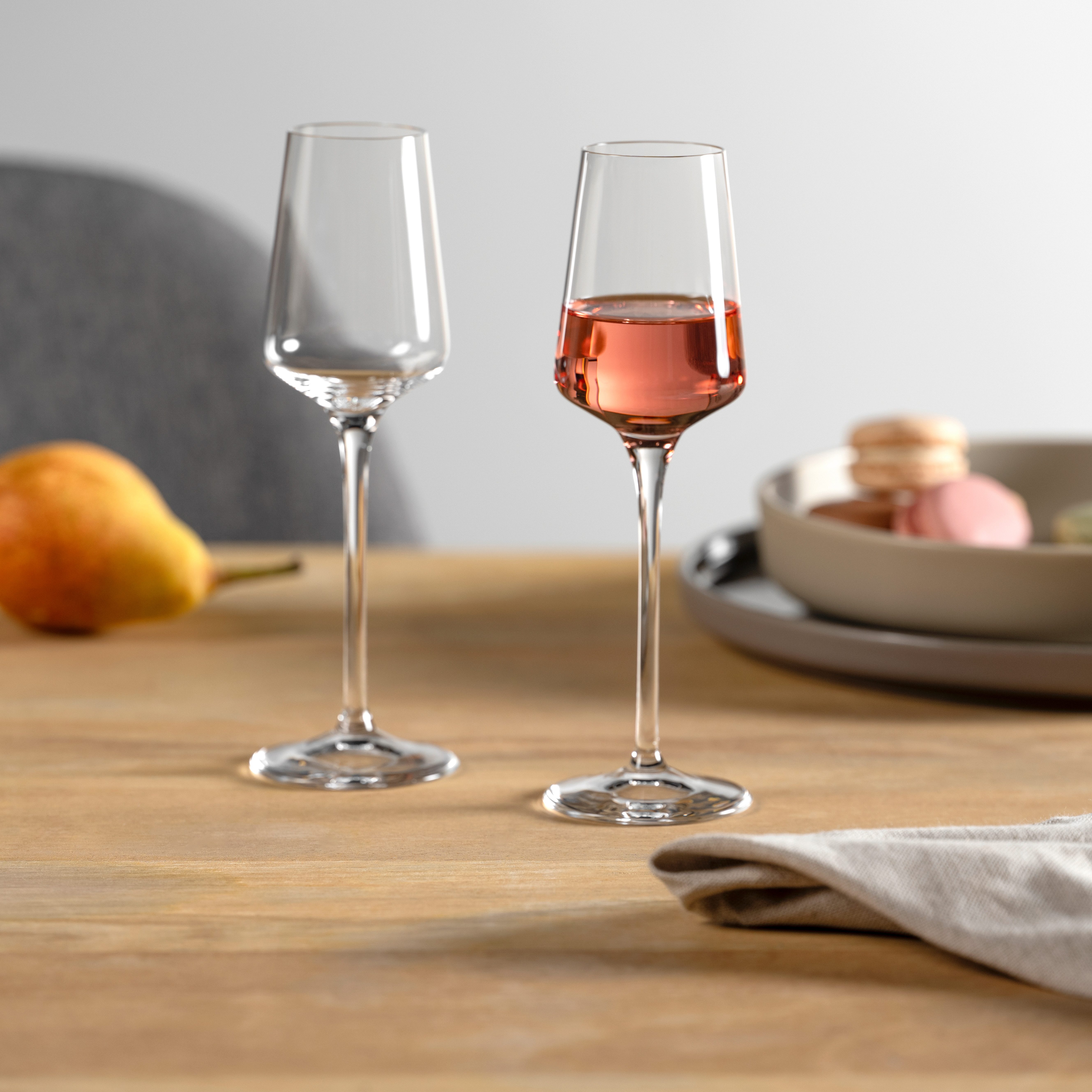 LEONARDO Schnapsglas Grappaglas PUCCINI, 120 ml, 6er-Set, 6-tlg., Kristallglas, Spülmaschinenfest und langlebig