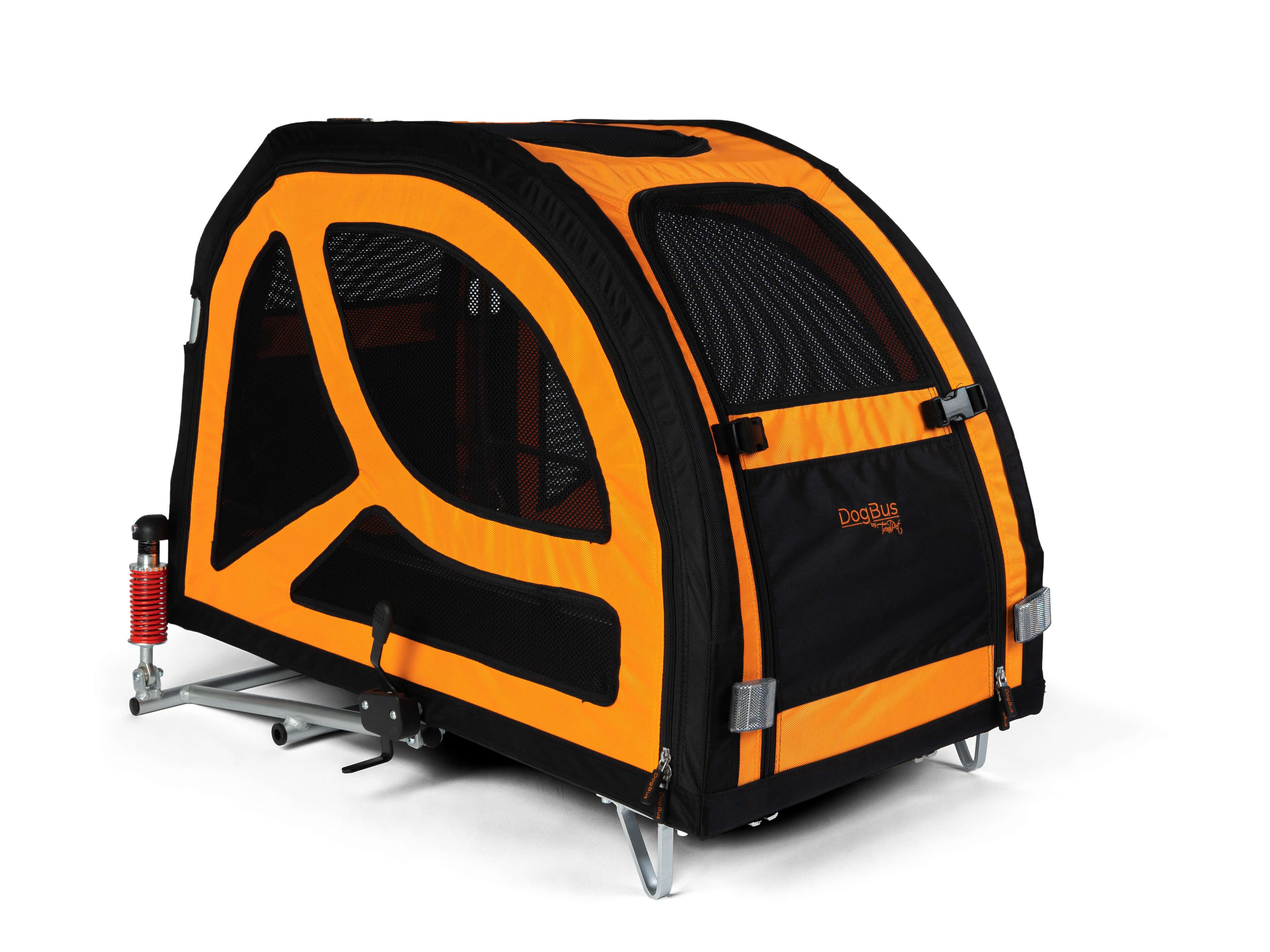 TrendPet DogBus M bicycle dog trailer, with parking brakes and comfort suspension