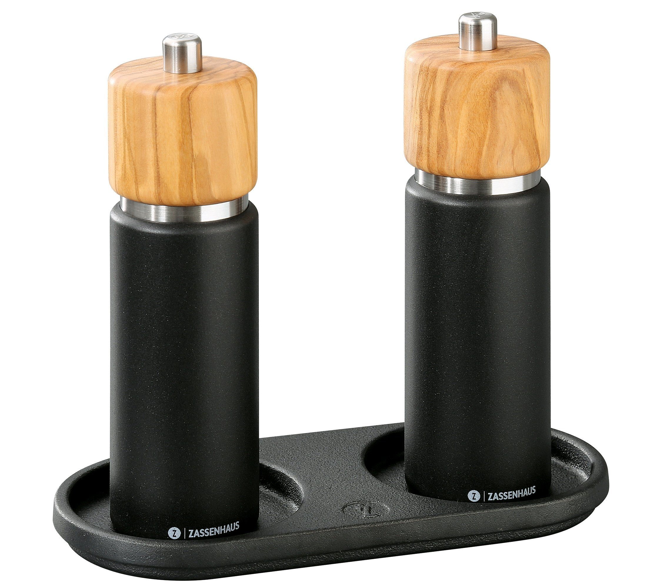 ZASSENHAUS Mühlenuntersetzer Mühlenuntersetzer Gewürzmühlen Untersetzer Zassenhaus Gusseisen 036077