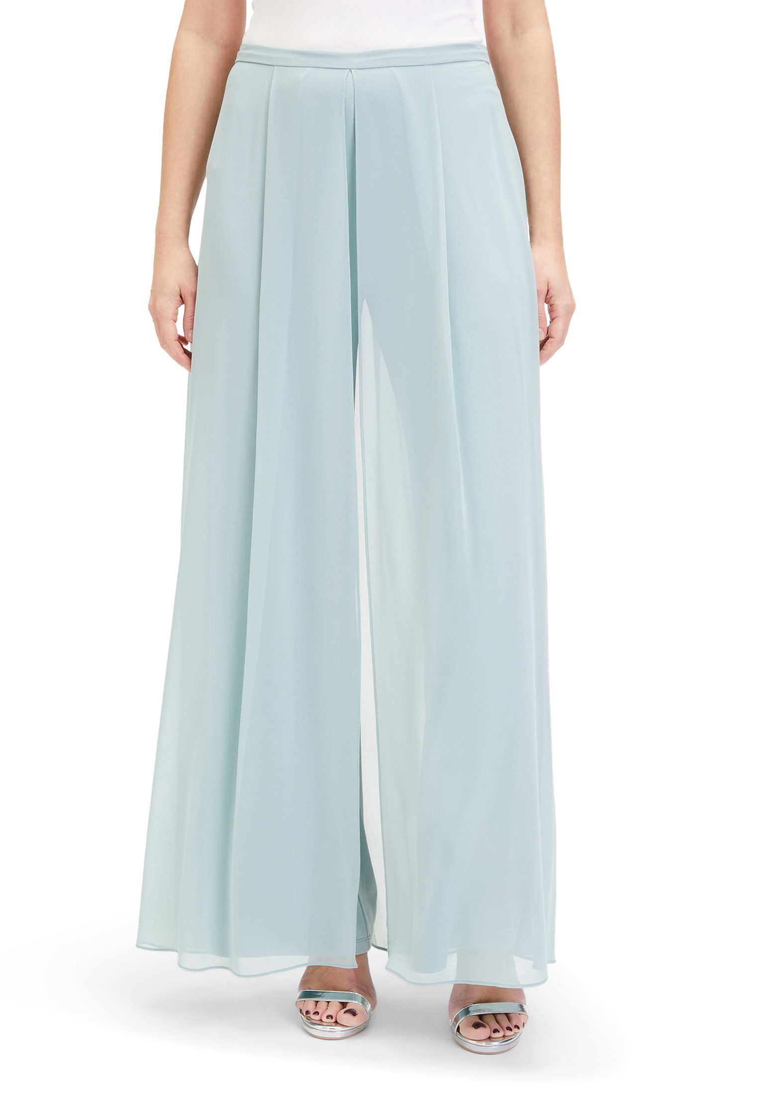 Vera Mont 2-in-1-Hose "Damen Hosenrock mit weitem Bein" Materialmix günstig online kaufen