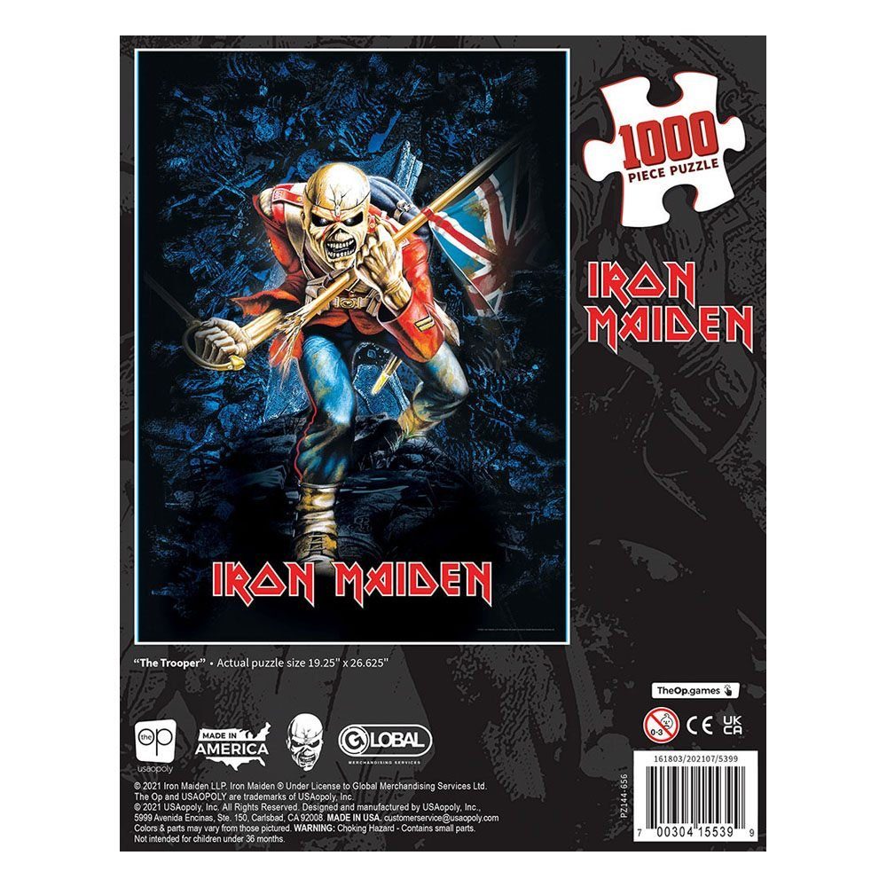 USAopoly Puzzle Iron Maiden Puzzle The Trooper (1000 Teile), Puzzleteile