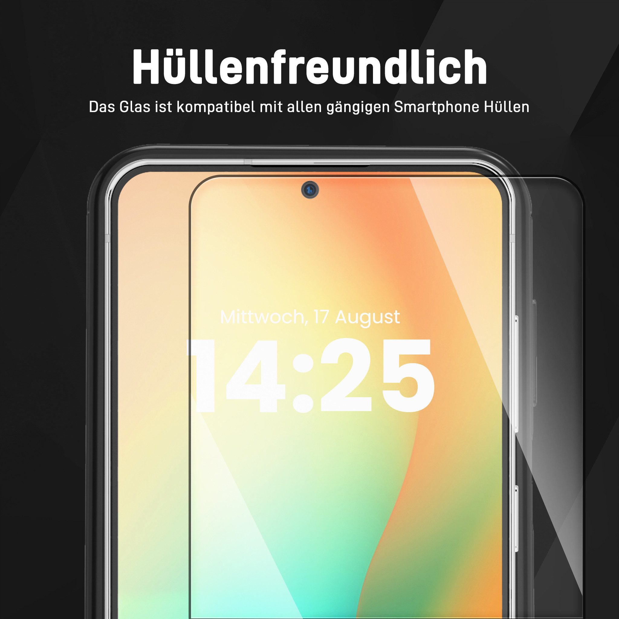 Tec-Expert Displayschutzglas 2X 9H Displayglas für Xiaomi Redmi Note 14 5G für Xiaomi Redmi Note 14 5G, Displayschutzfolie, 2 Stück, Displayschutz, Schutzglas, Bildschirmschutz, kratz- & stoßfest