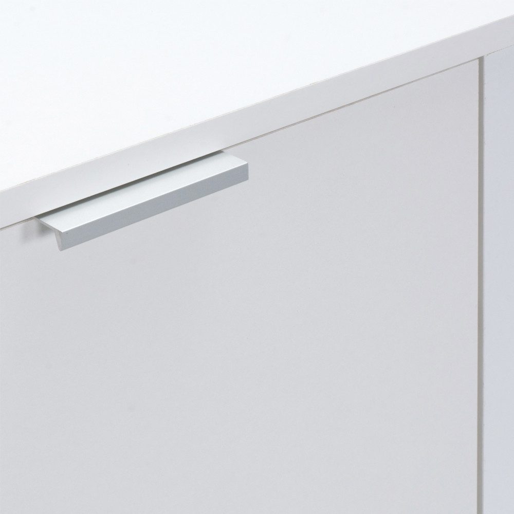 Casaria Kommode Alba DB141, mit 2 Türen 71x101x35 cm höhenverstellbare Einlegeböden Holz