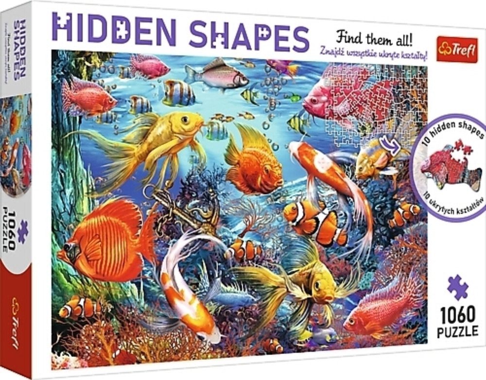 Trefl Puzzle Unterwasserleben (Puzzle), 1000 Puzzleteile