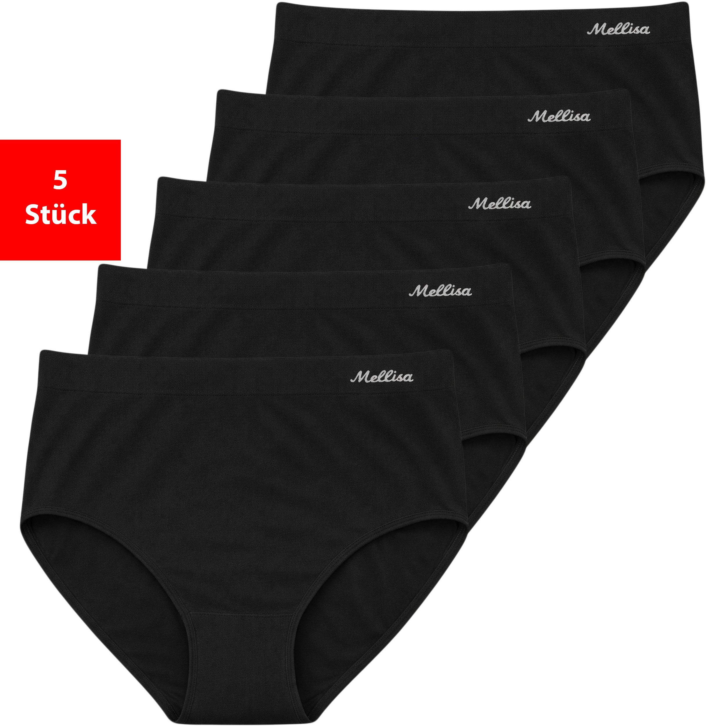 Fashionschmiede Taillenslip Damen Slips 5er-10er Pack Pantys Unterwäsche Microfaser elastisch (Spar-Set, 5-St., 5er-Pack) Bequeme Damen Slips & Pantys aus Mikrofaser mit elastischem Sitz