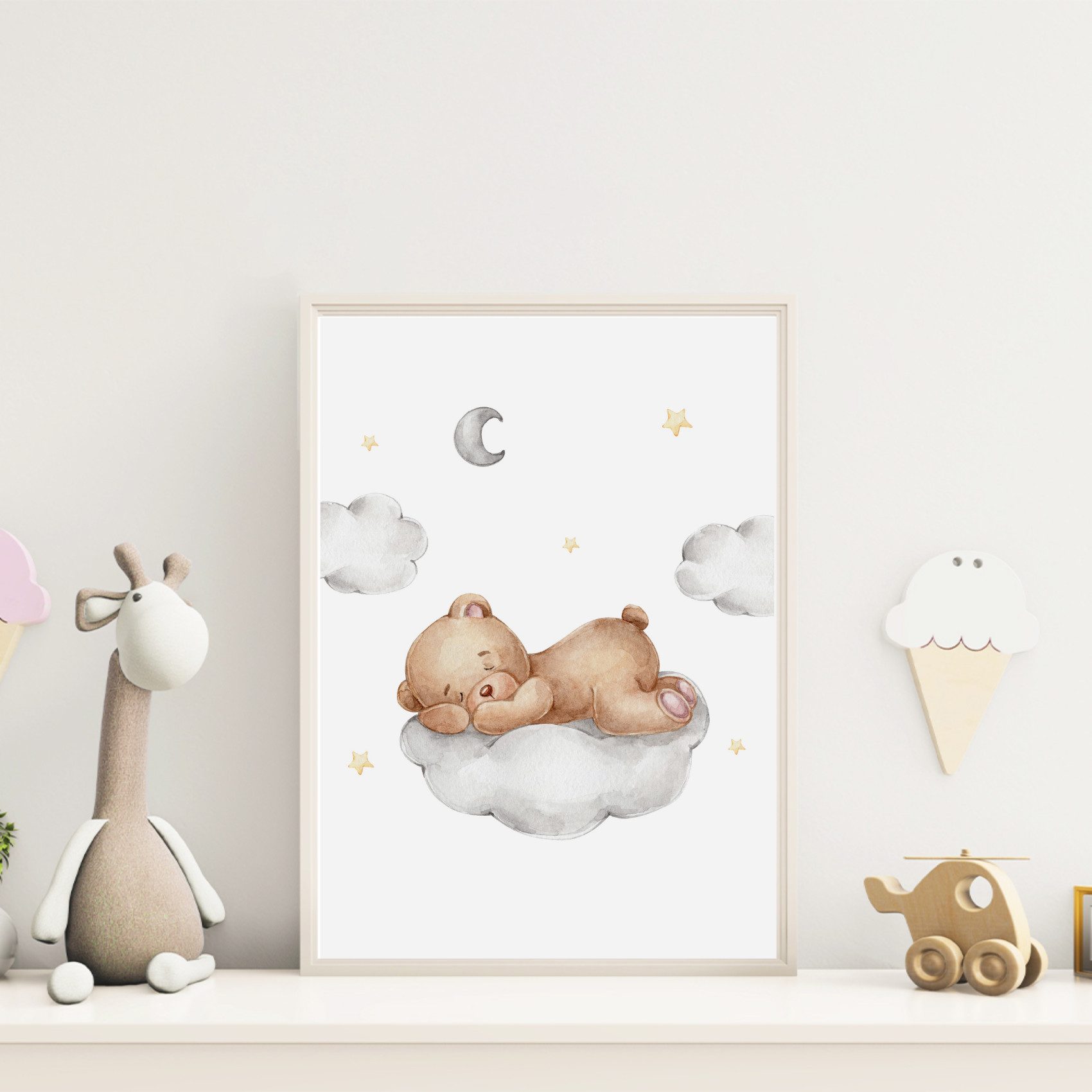 MeinBaby123® Poster Bilder Kinderzimmer, Poster Kinderzimmer Deko, Babyzimmer Deko, Spruch Wandbilder – Bild 5 von 5