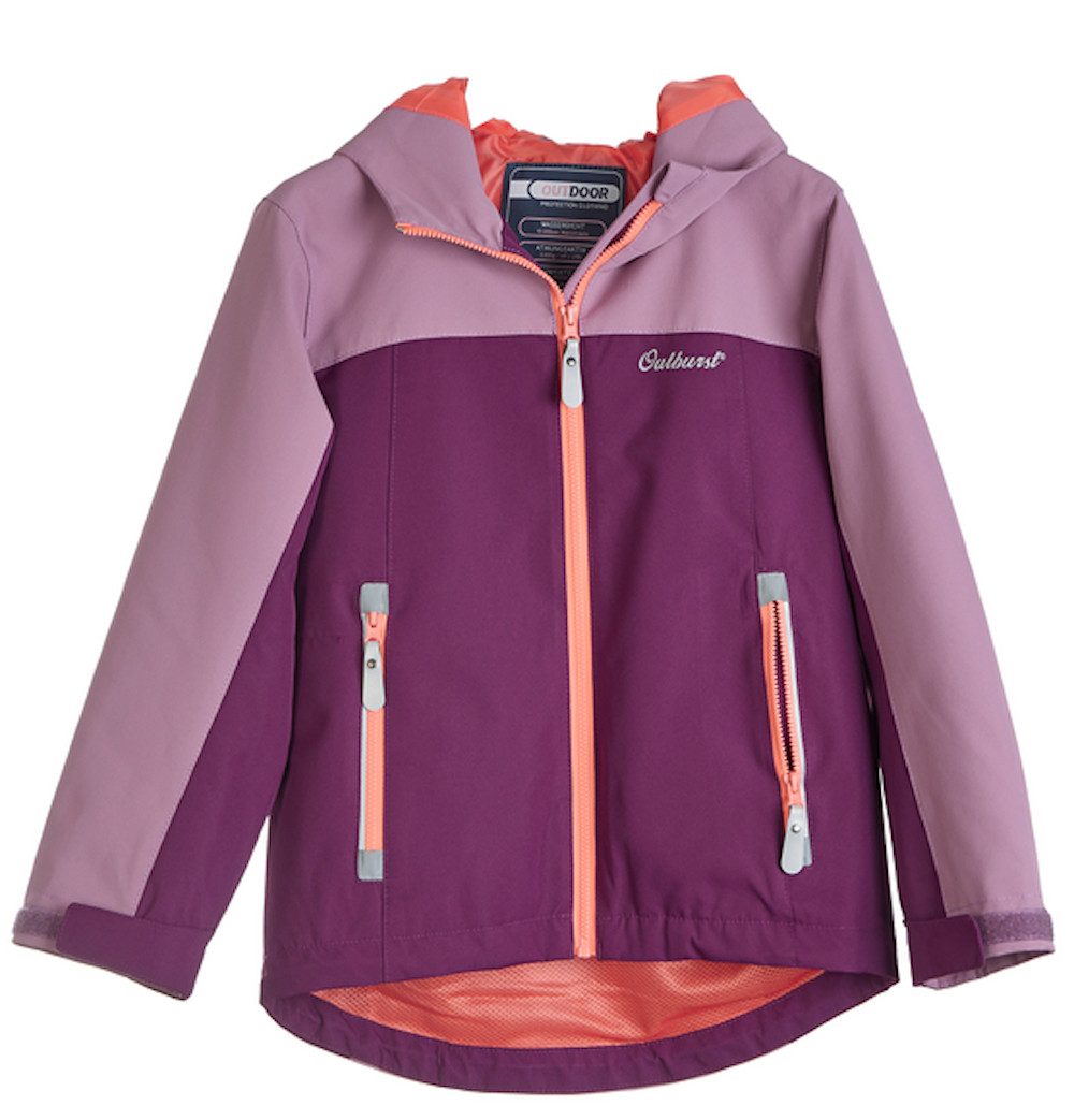 Outburst Funktionsjacke Outburst Mädchen Funktionsjacke Jacke Übergang Sommer purple