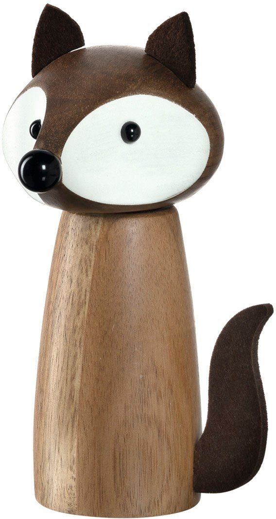 LEONARDO Gewürzmühle Fuchs manuell, Keramikmahlwerk, 19 cm