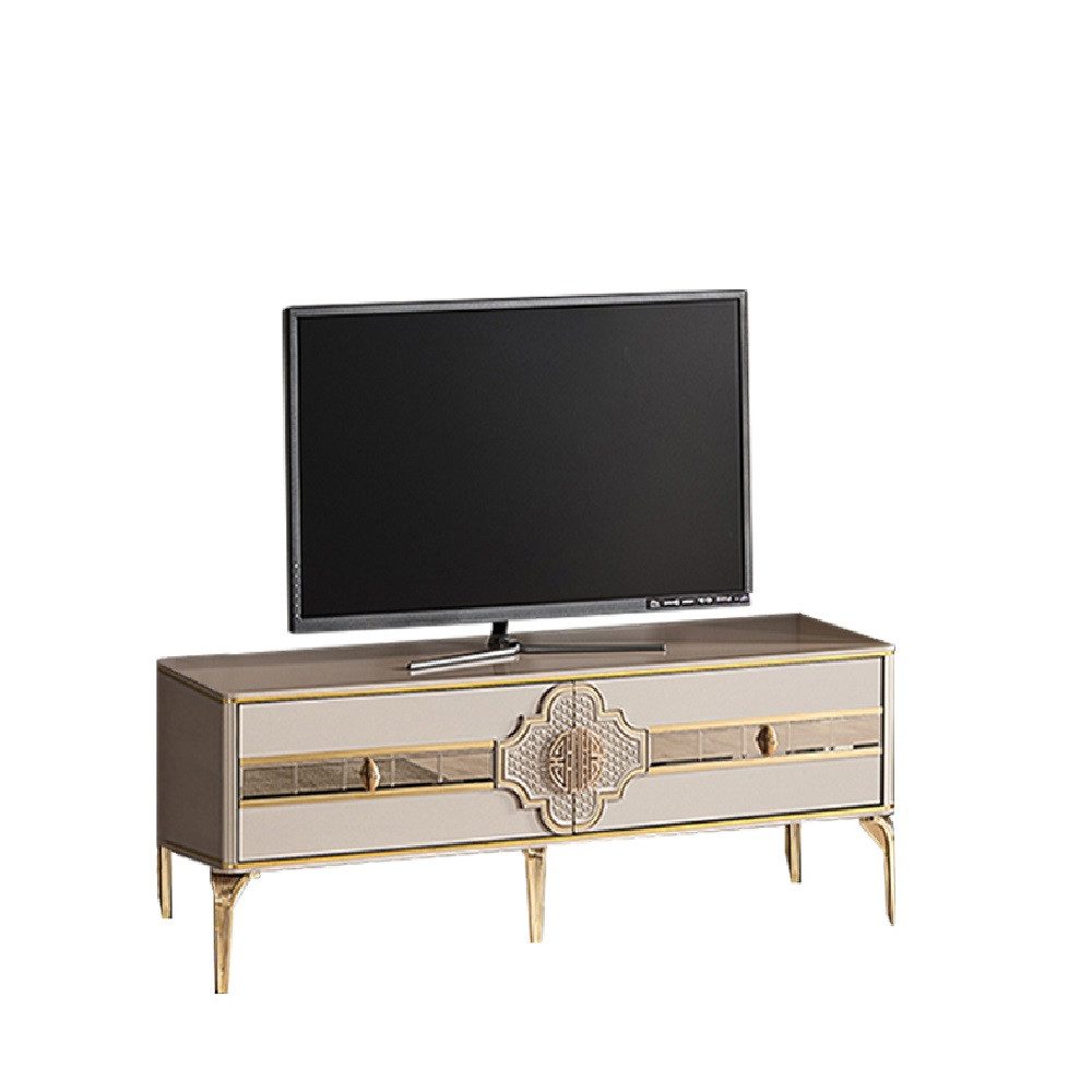 Xlmoebel TV-Schrank Stilvolles Sideboard aus Holz mit Stauraum für Mediengeräte (TV-Ständer) Hergestellt in Europa