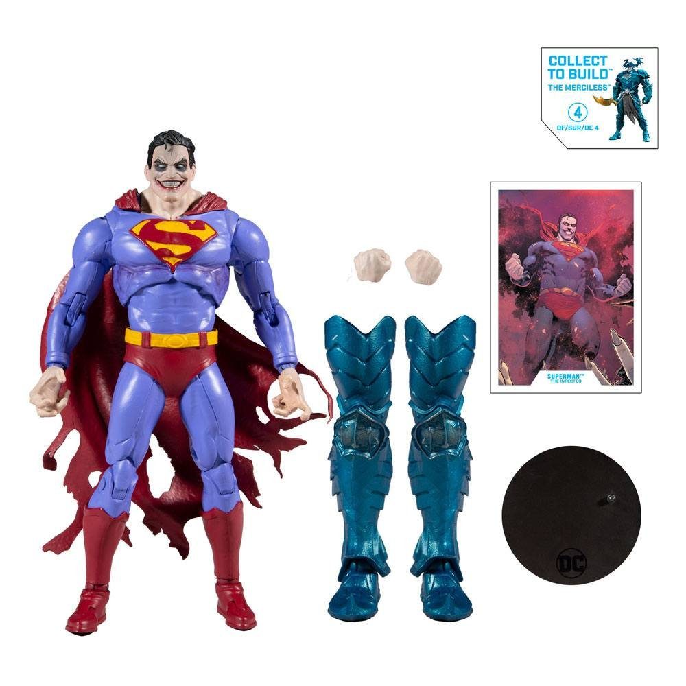 McFarlane Toys Actionfigur McFarlane DC Multiverse Build A Batman Superman Infected Actionfigur