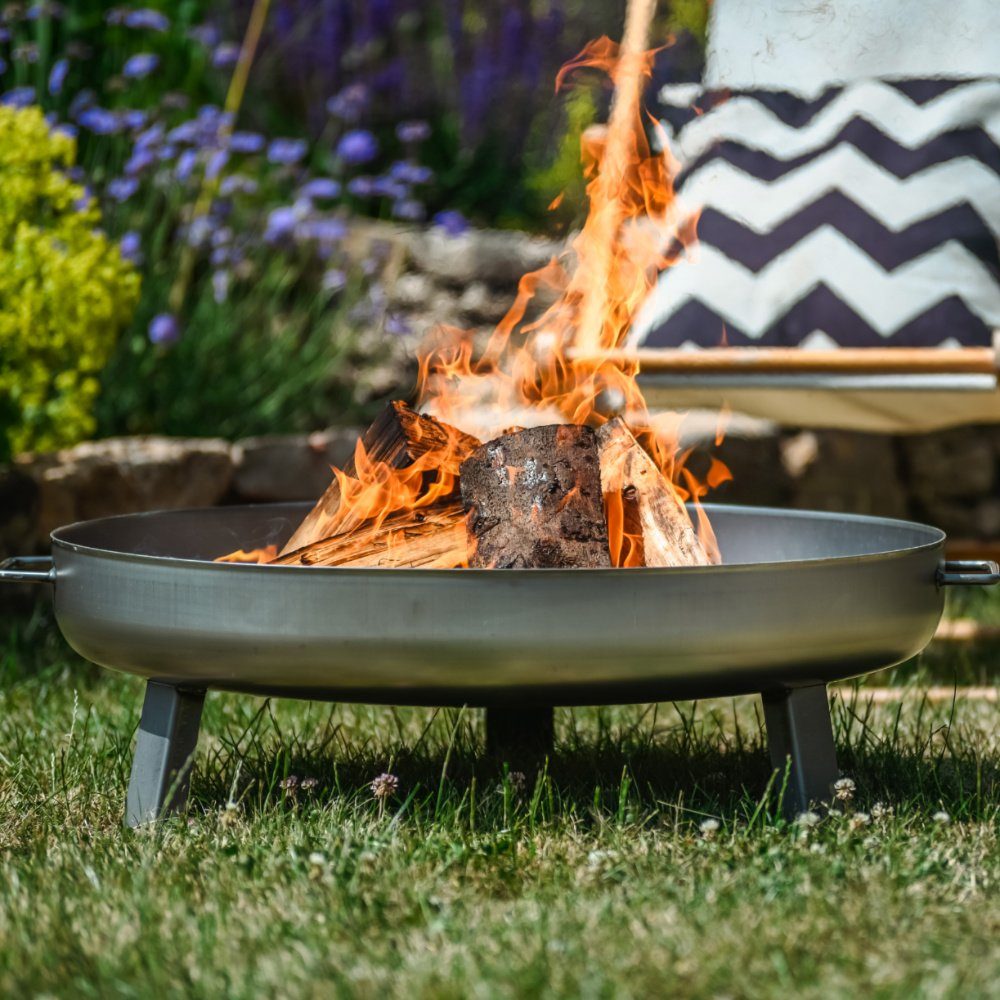 Czaja Feuerschale Feuerschale mit Deckel 80 cm Bonn Feuerstelle inkl