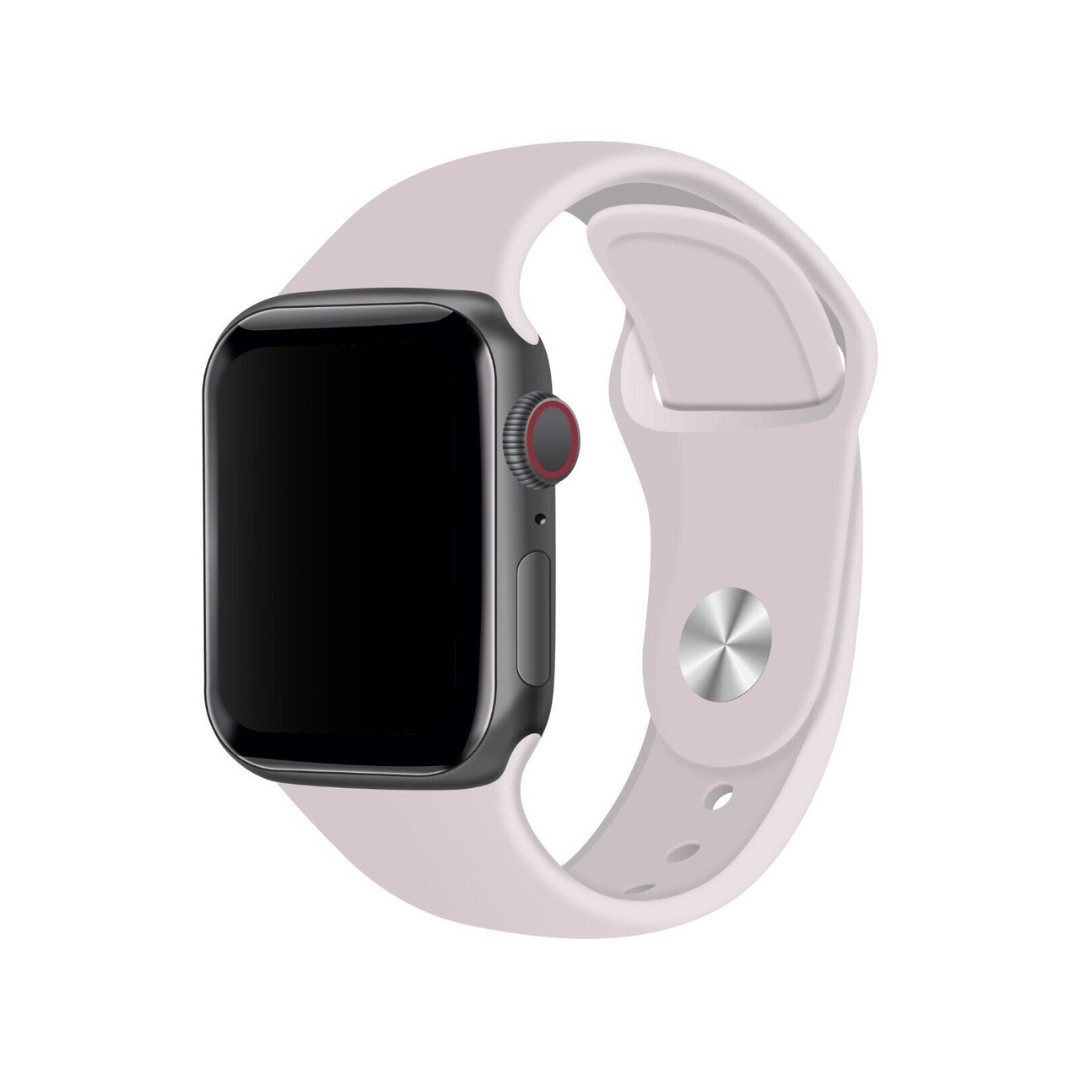 SmartUP Smartwatch-Armband für Apple Watch 11 10 9 8 7 6 5 4 3 SE Ultra Sil günstig online kaufen