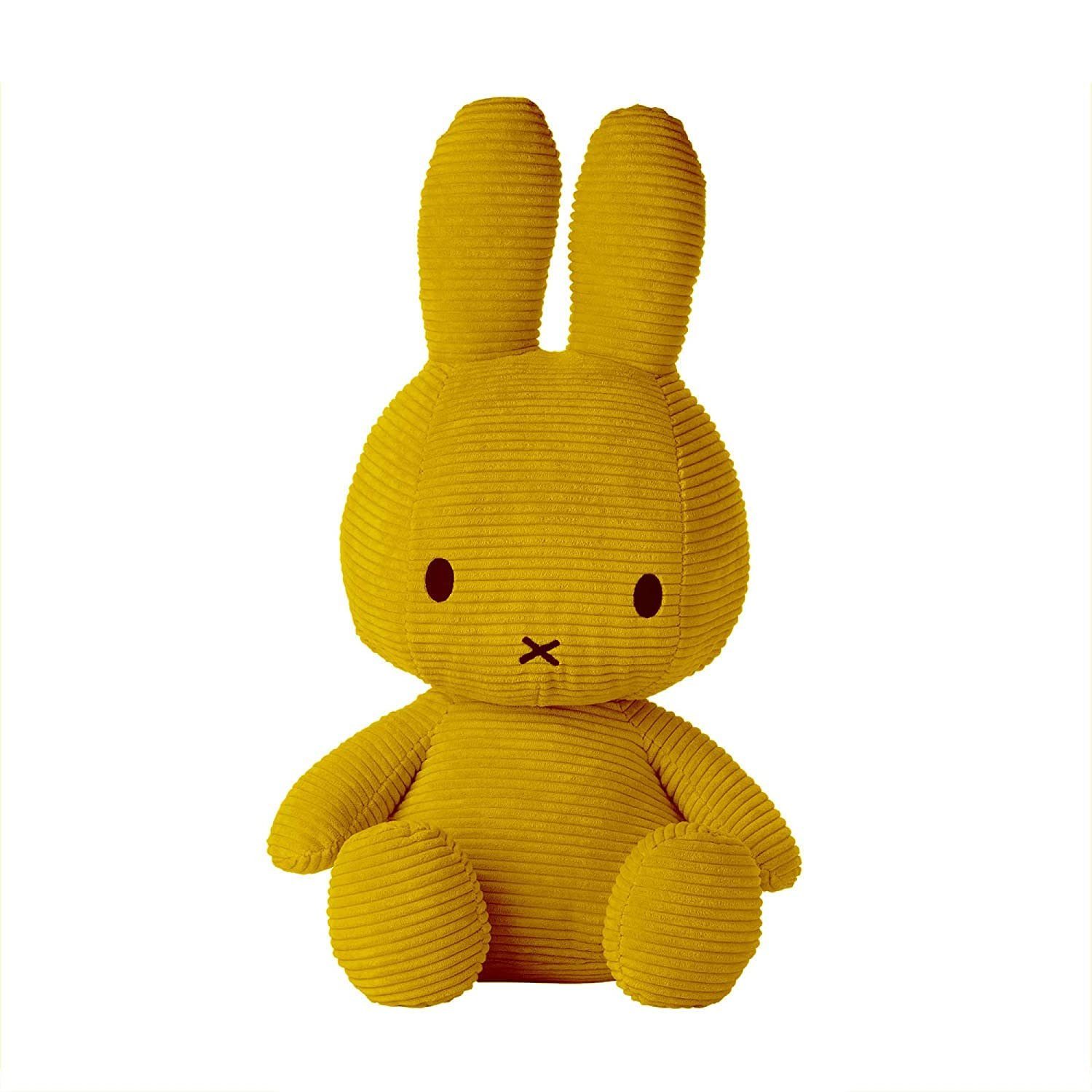 Bon Ton Toys Kuscheltier Miffy - Cord-Plüschfigur (gelb, 70cm)
