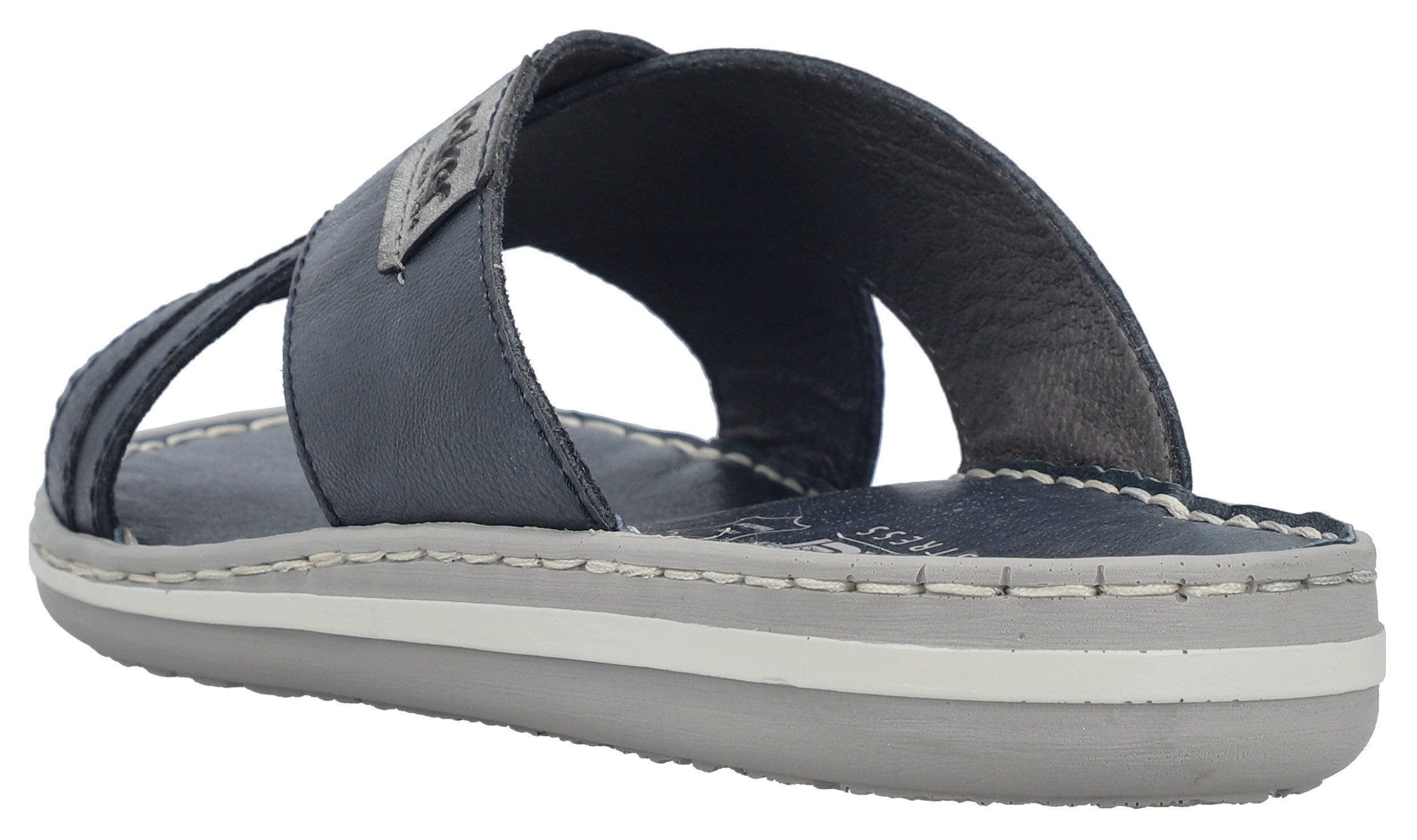 Rieker Pantolette Sommerschuh, Strandschuh, Schlappen, Hausschuh mit Label