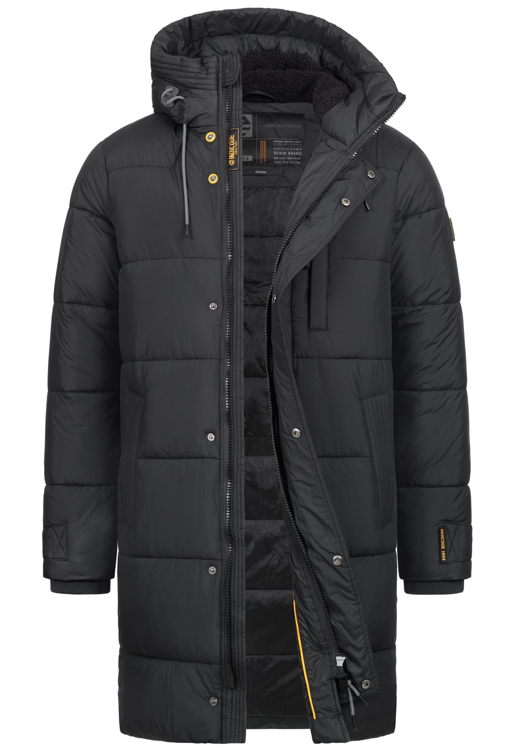 Indicode Wintermantel Herren INStuds Jacke Winter Herrenjacke Herren Parka günstig online kaufen
