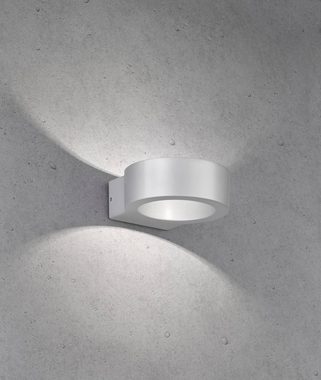 FISCHER & HONSEL LED Außen-Wandleuchte Torres, LED fest integriert, Warmweiß
