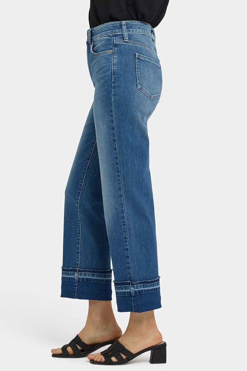 NYDJ Straight-Jeans Bailey Relaxed Straight Ankle Jeans mit High Rise