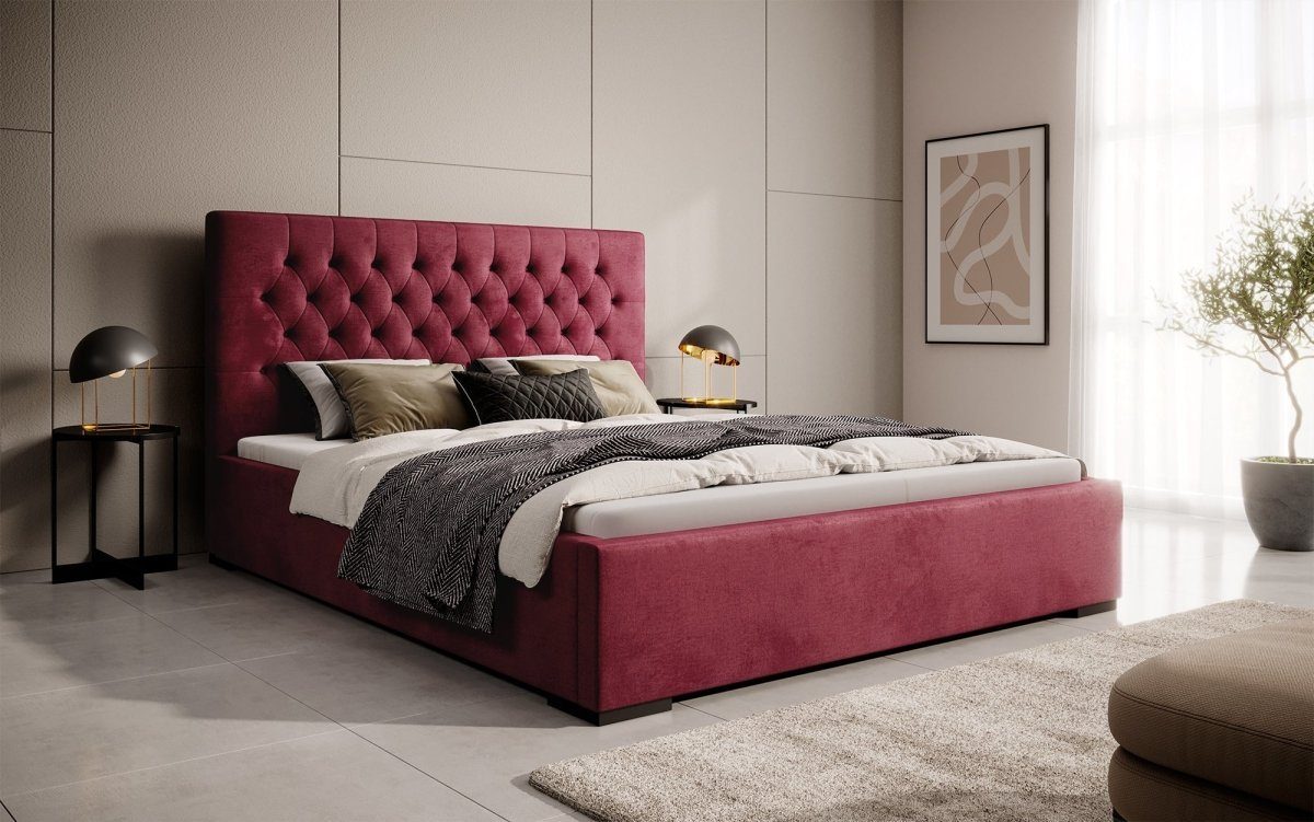 Luxusbetten24 Polsterbett Designer Polsterbett Chester, in günstig online kaufen