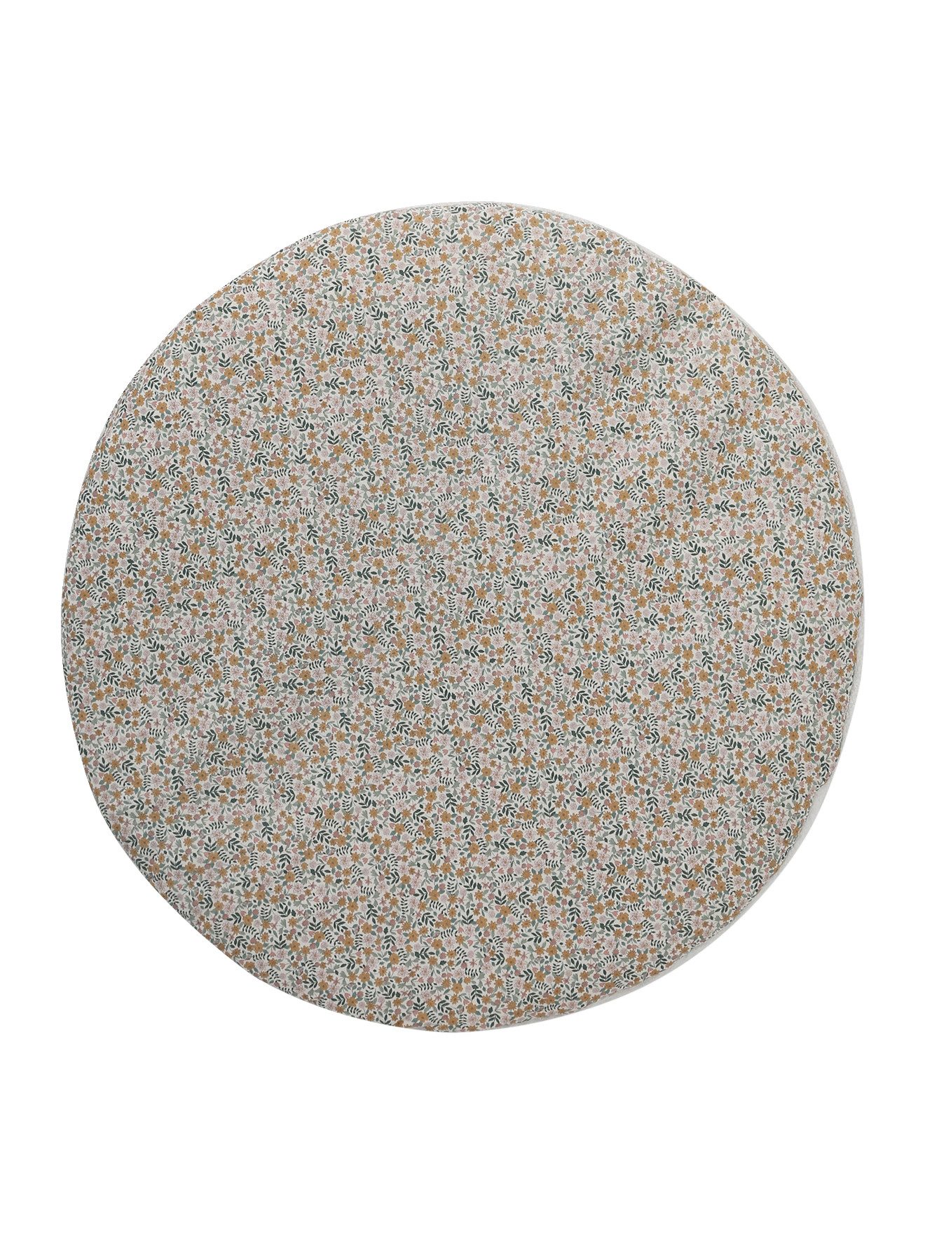 Krabbeldecke Wendbare Baby Activity-Decke RETRO FLOWER, vertbaudet