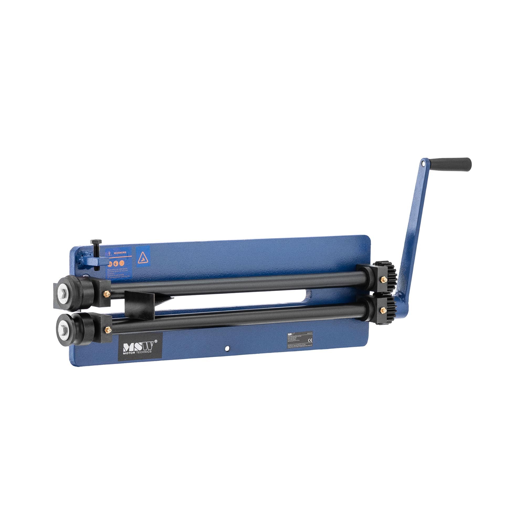 MSW Bördelgerät Sickenmaschine Bördelmaschine Sicken- und Bördelmaschine 460 mm 6, B: 73 cm, L: 44 cm