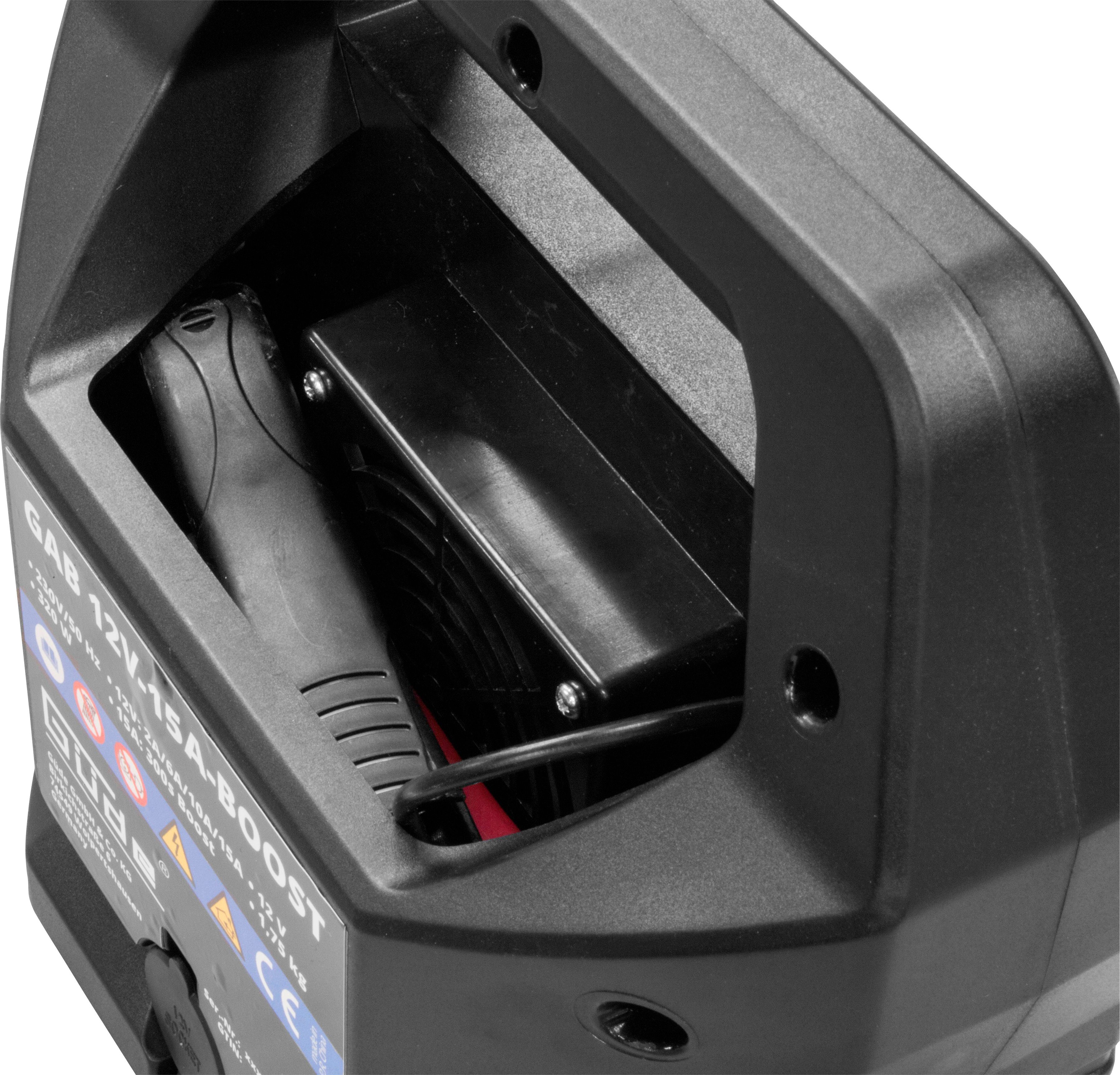Güde GAB 12V-15A-BOOST Batterie-Ladegerät (15000 mA, 230V, 50Hz)