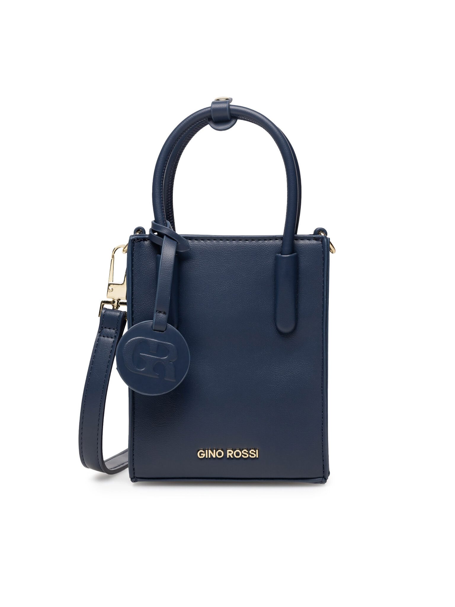 GINO ROSSI Handtasche Gino Rossi Handtasche Damen OJ-82716 Dunkelblau