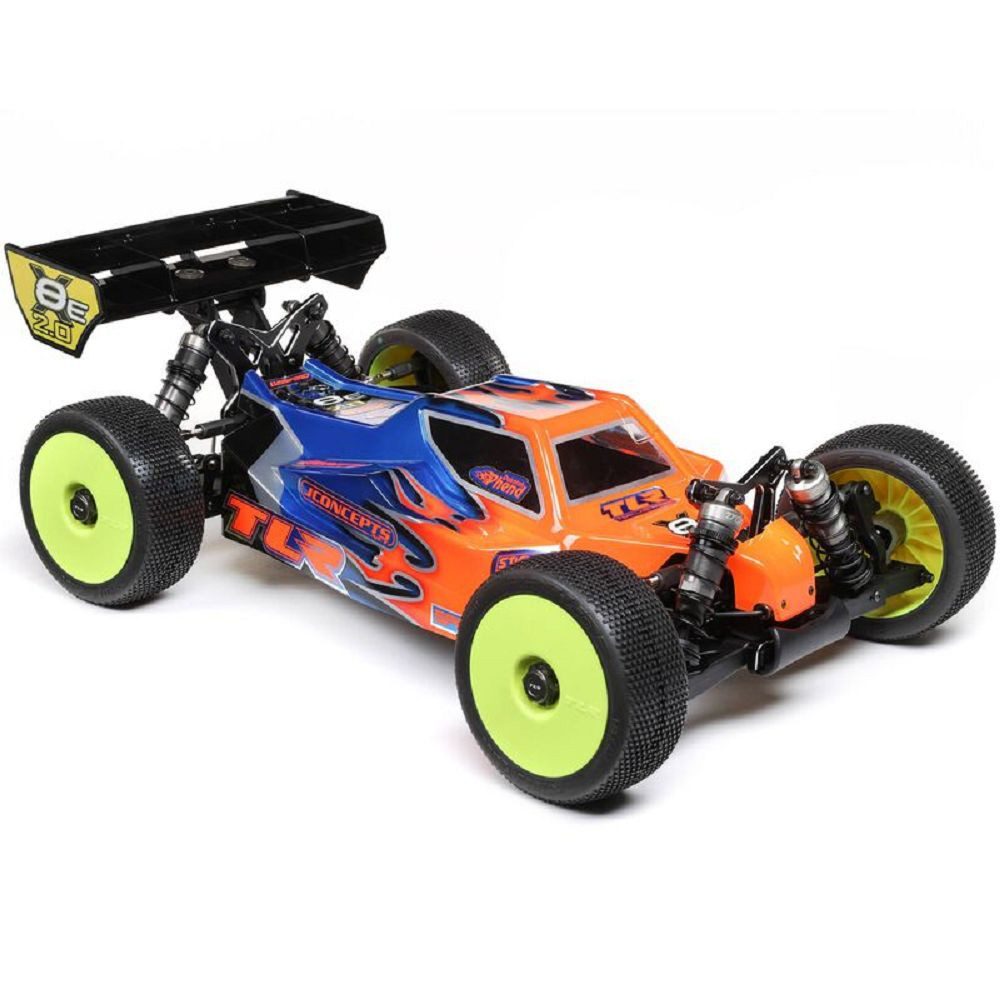 Losi RC-Motorrad Losi 8IGHT-X/E 2.0 Combo Race Kit 1:8 4WD Nit/El Buggy