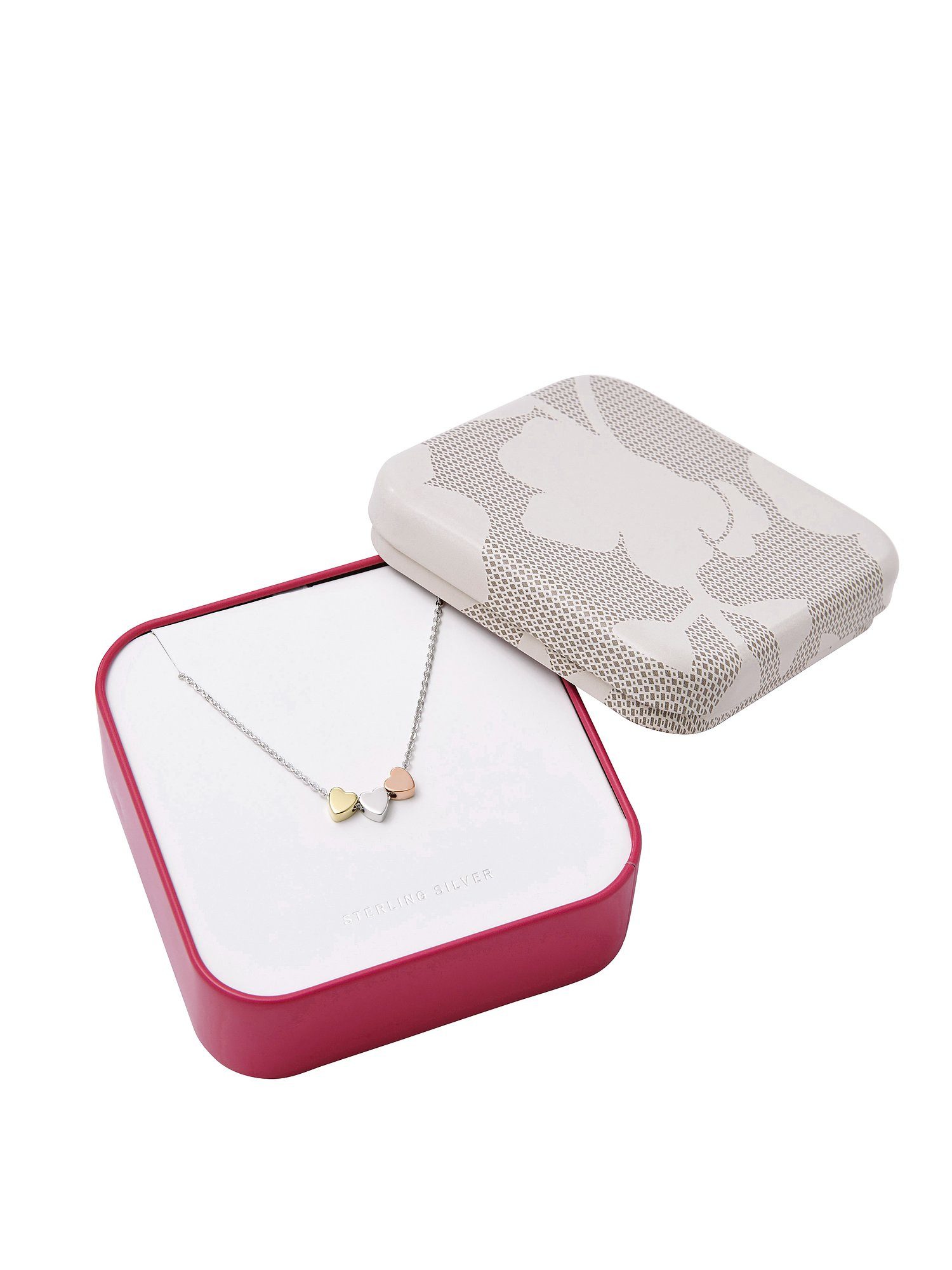 Fossil Collier Fossil Damen-Kette 925er ... Fossil Collier Fossil Damen-Kette 925er ...