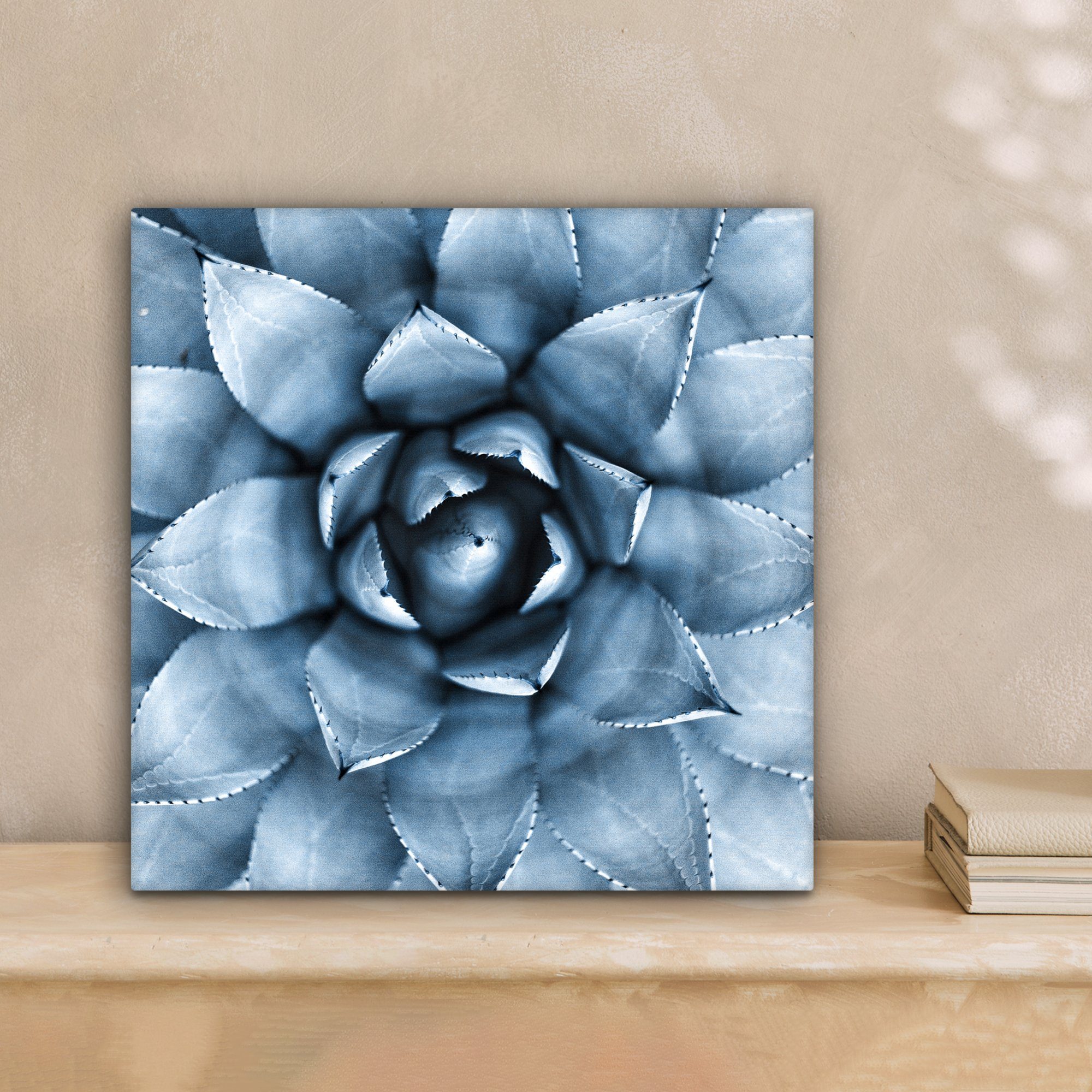 OneMillionCanvasses® Leinwandbild Pflanzen - Blau - günstig online kaufen