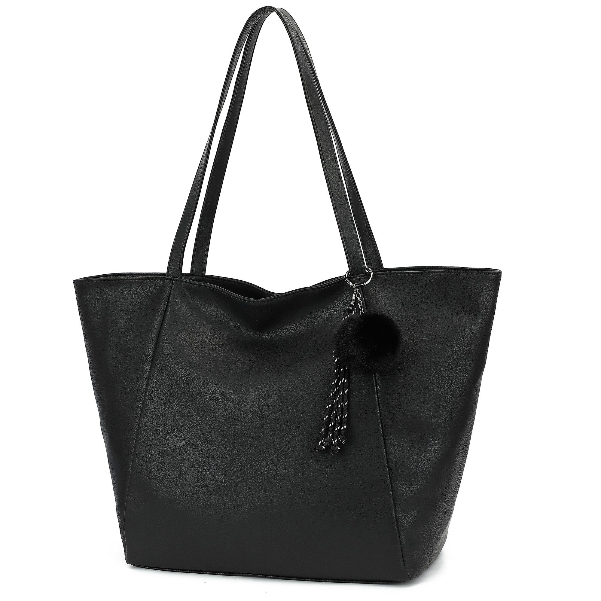 TAN.TOMI Schultertasche Magnetverschluss Umhängetasche Shopper Bag mit Reiß günstig online kaufen