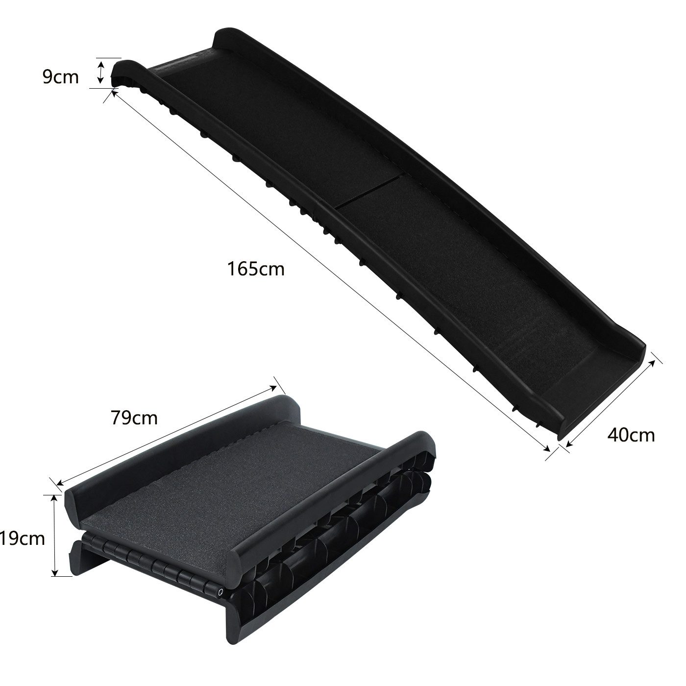 FIVMEN Haustiertreppe Hunderampe Faltbare Hundetreppen Kofferraumrampe bis günstig online kaufen