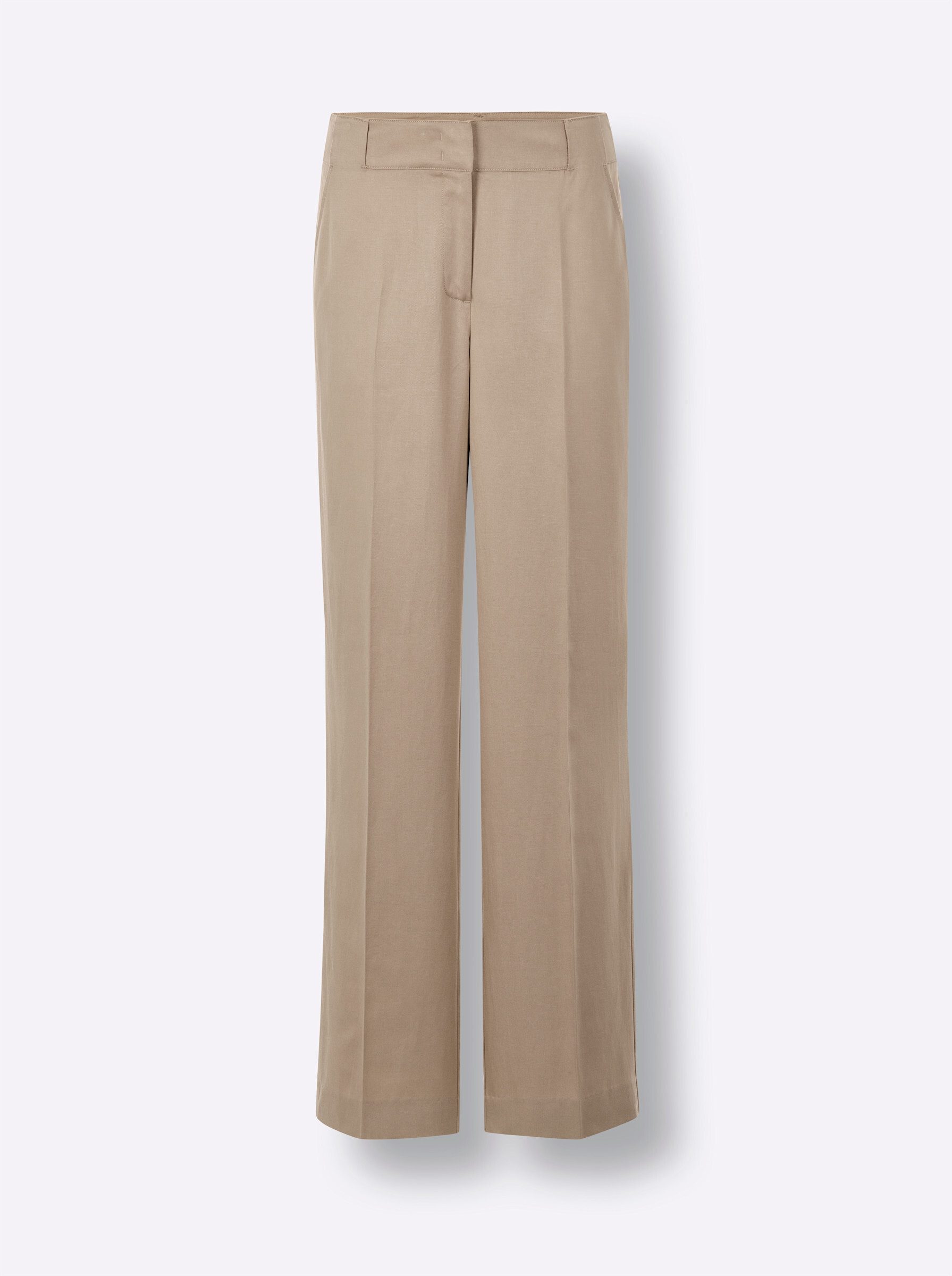 creation L Jerseyhose Lyocell-Leinen-Hose komfortabel
