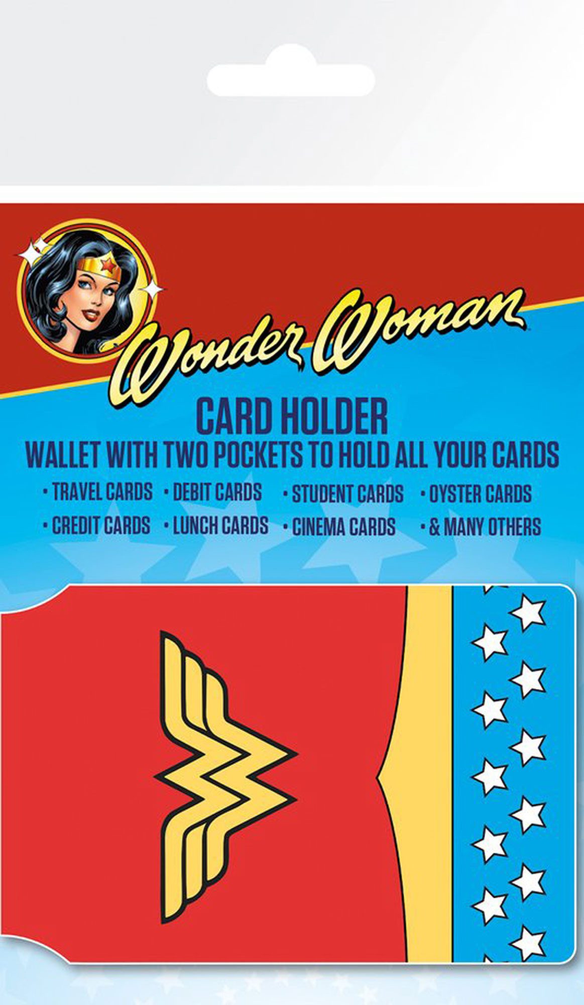 Kunstdruck DC Comic - Cardholder - Wonder Woman Costume