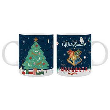 ABYstyle Tasse Harry Potter Tasse Happy Christmas, Weihnachtsbecher