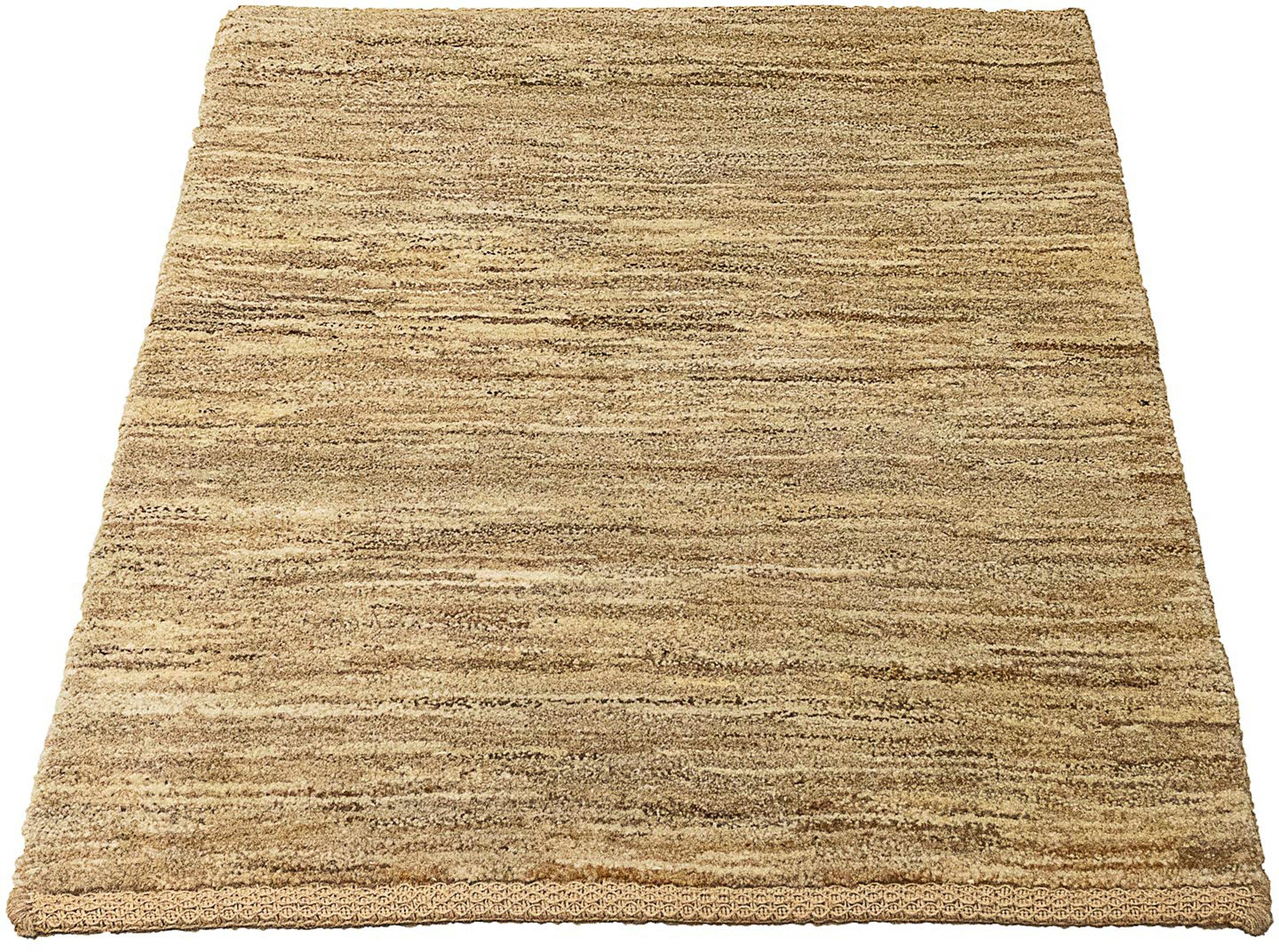 Wollteppich Gabbeh - Perser - 102 x 77 cm - mehrfarbig, morgenland, rechteckig, Höhe: 18 mm, Wohnzimmer, Handgeknüpft, Einzelstück mit Zertifikat