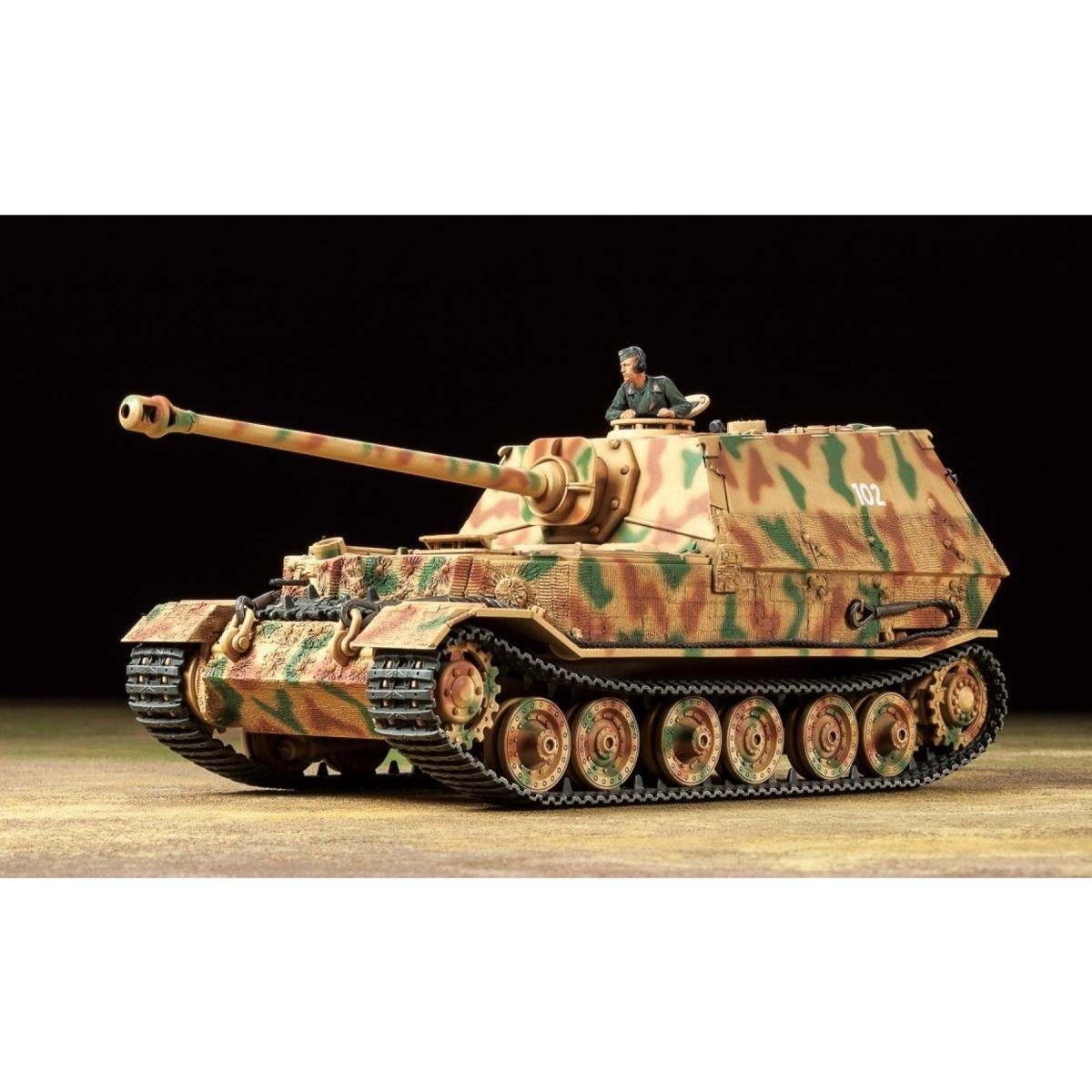Tamiya Modellbausatz 300032589 - Modellbausatz, 1:48 Jagdpanzer Elefant