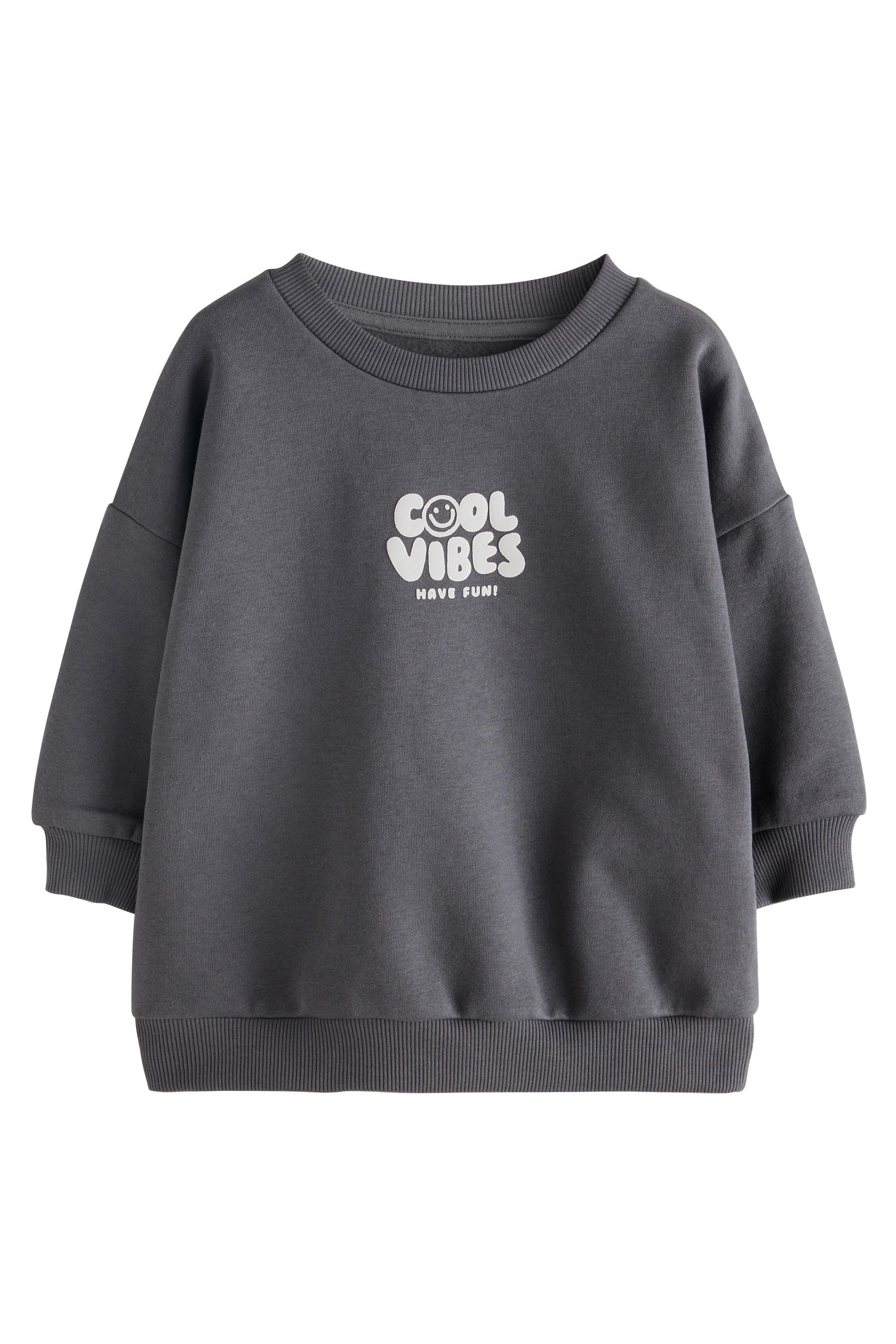 Next Sweater Jersey-Sweatshirt mit Rückenprint (1-tlg) günstig online kaufen