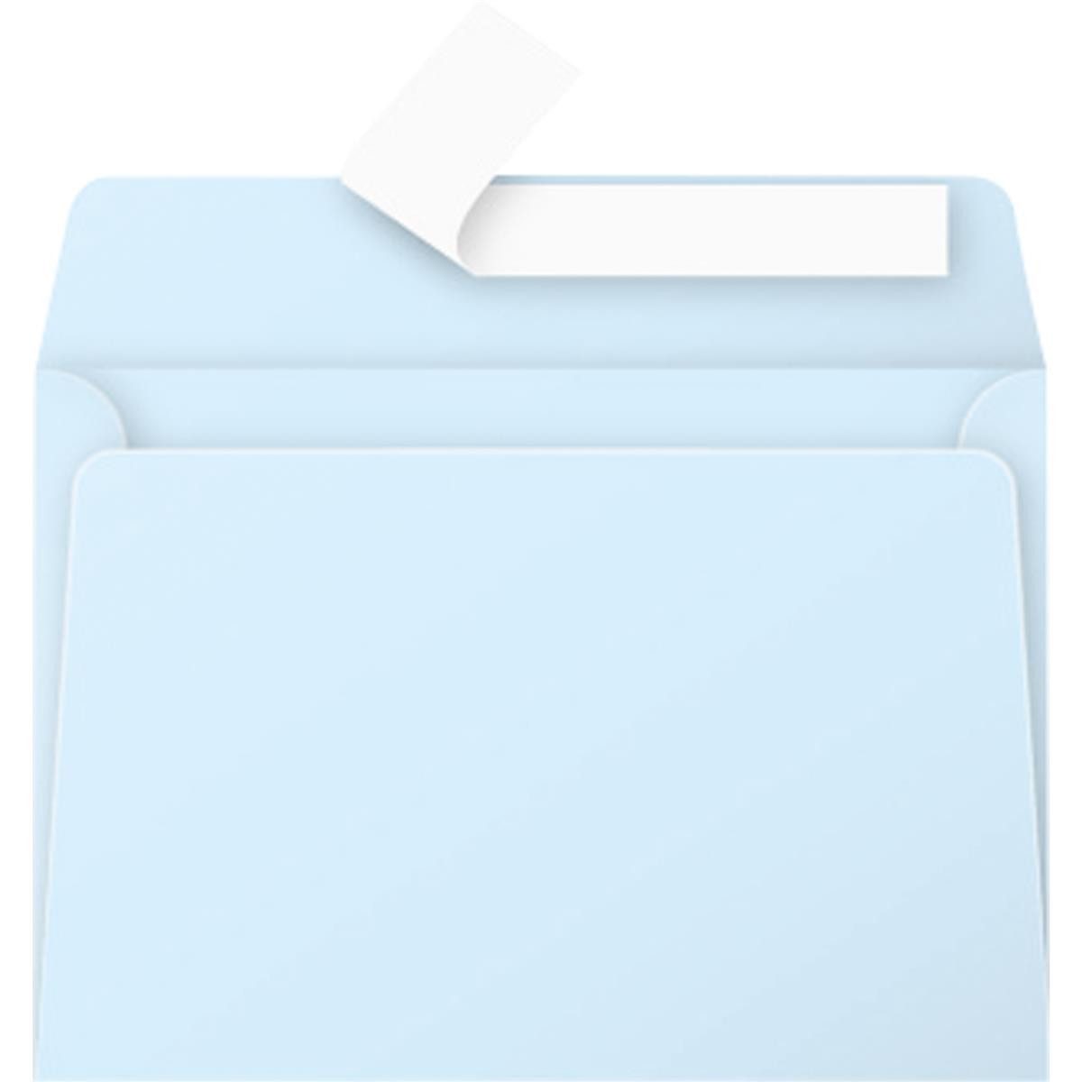 CLAIREFONTAINE Briefumschlag Clairefontaine Briefumschlag Pollen 5466C C6 blau 20 St./Pack.